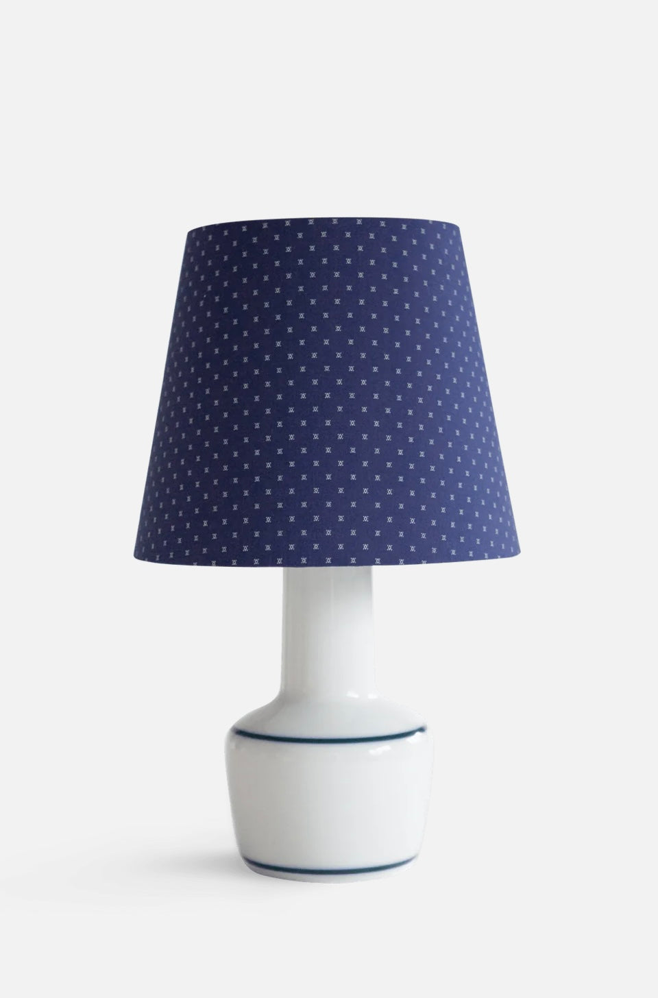 Smuk mørkeblå lampeskærm