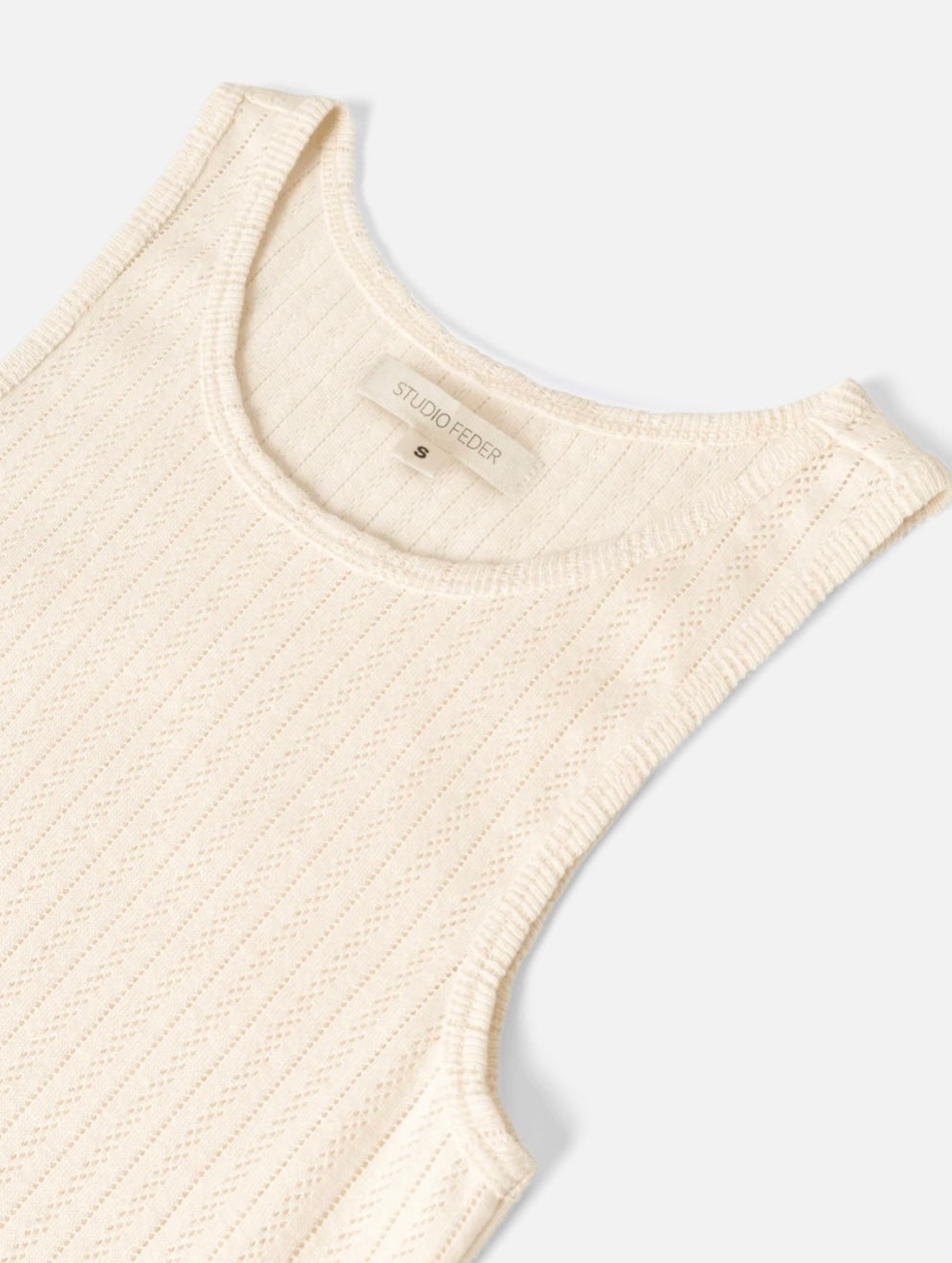 Irene tank top i Broken White