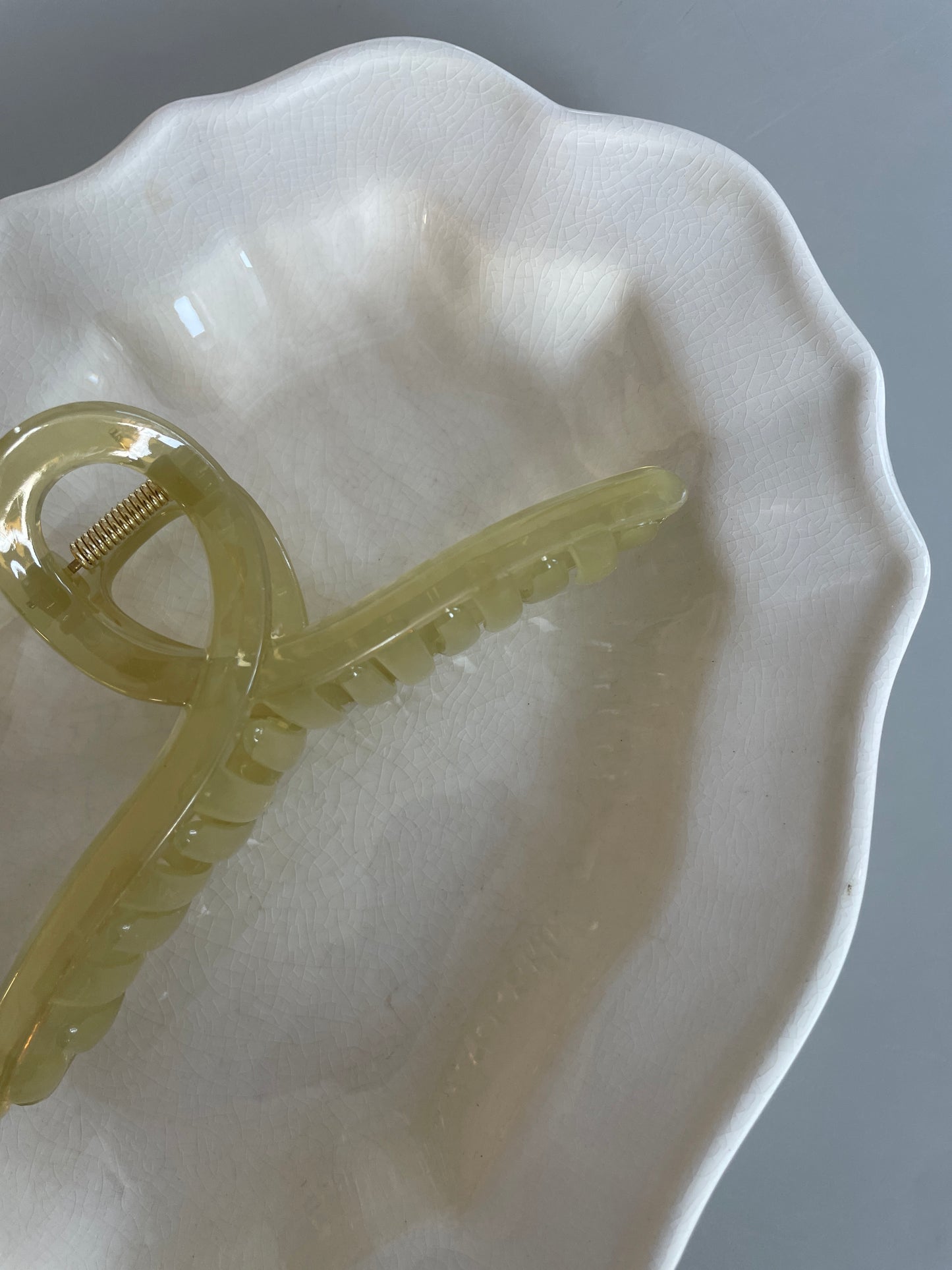 Fin enkel hårklemme