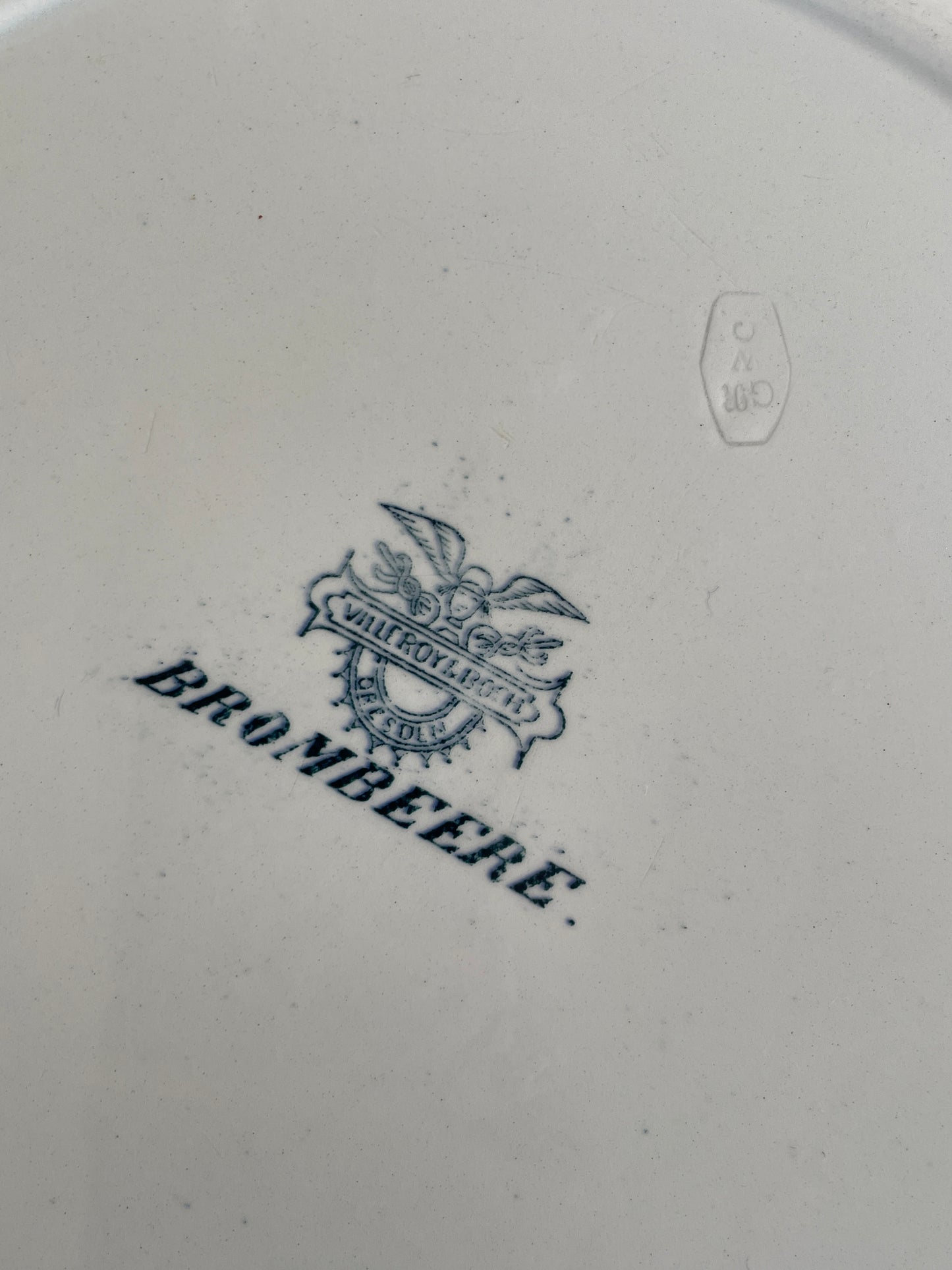 Stort rundt Villeroy & Boch fad