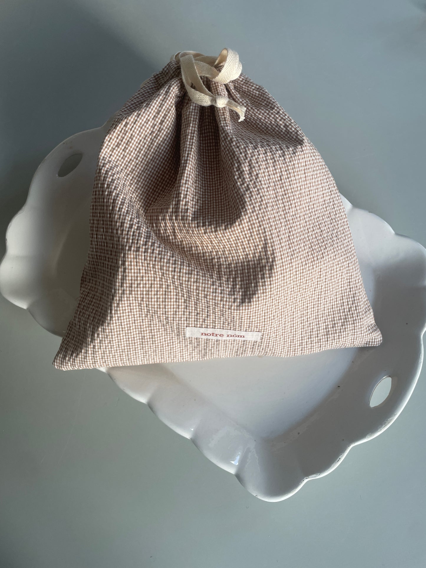 Mulepose med træklodser