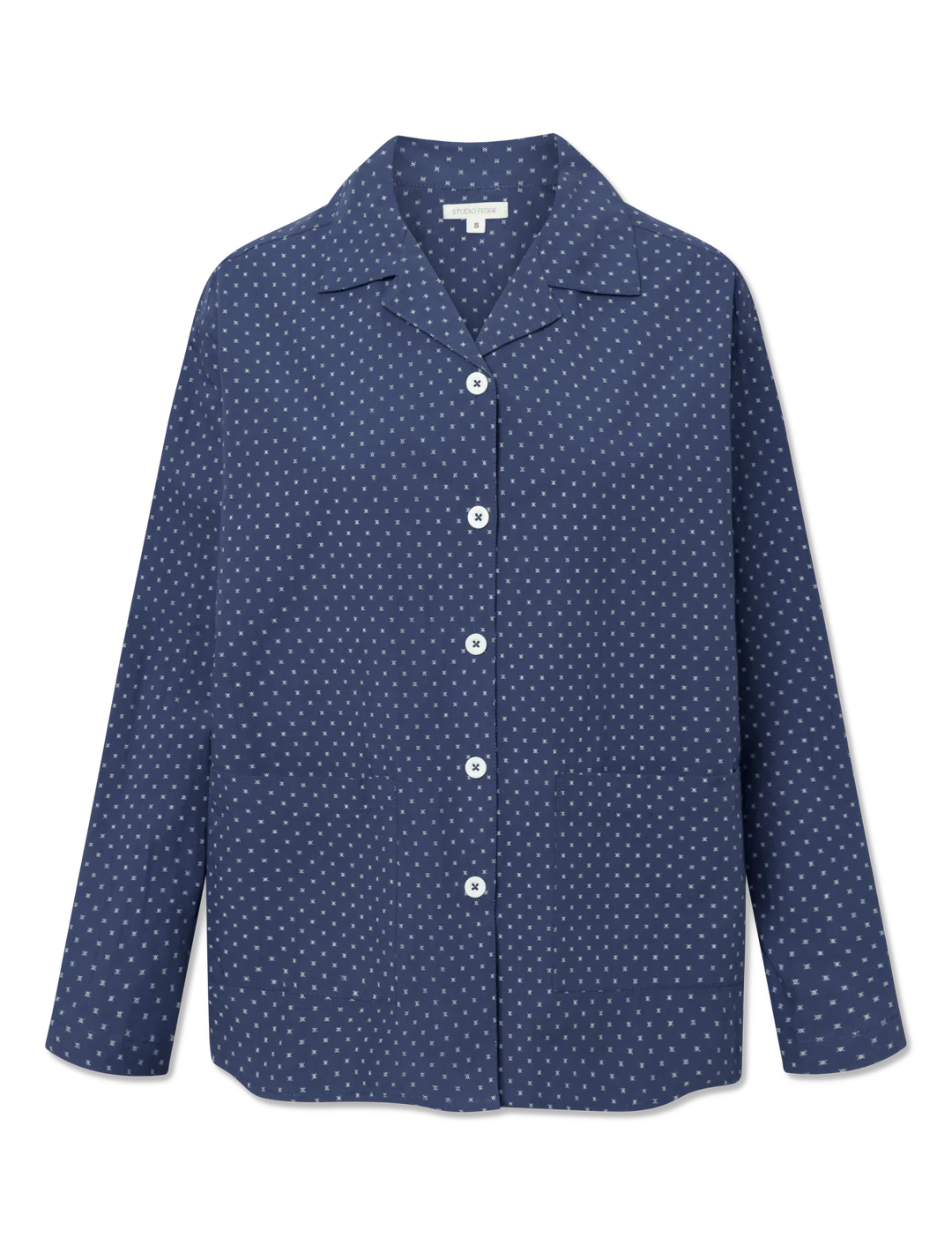 Silja Skjorte fra Studio Feder, Mørk Blå