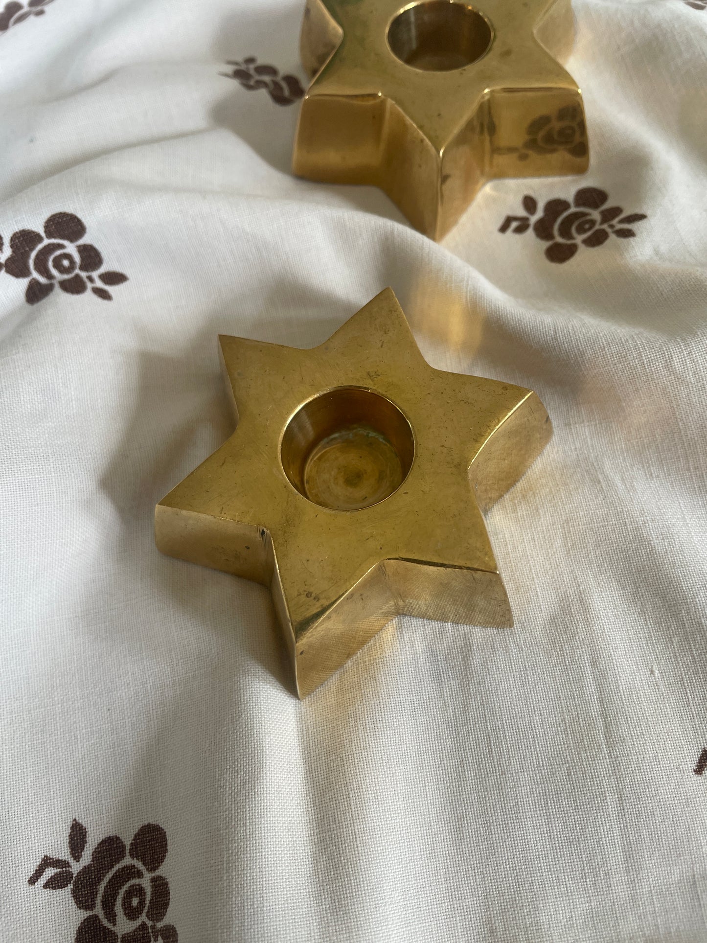 Christmas candle holders for crown lights