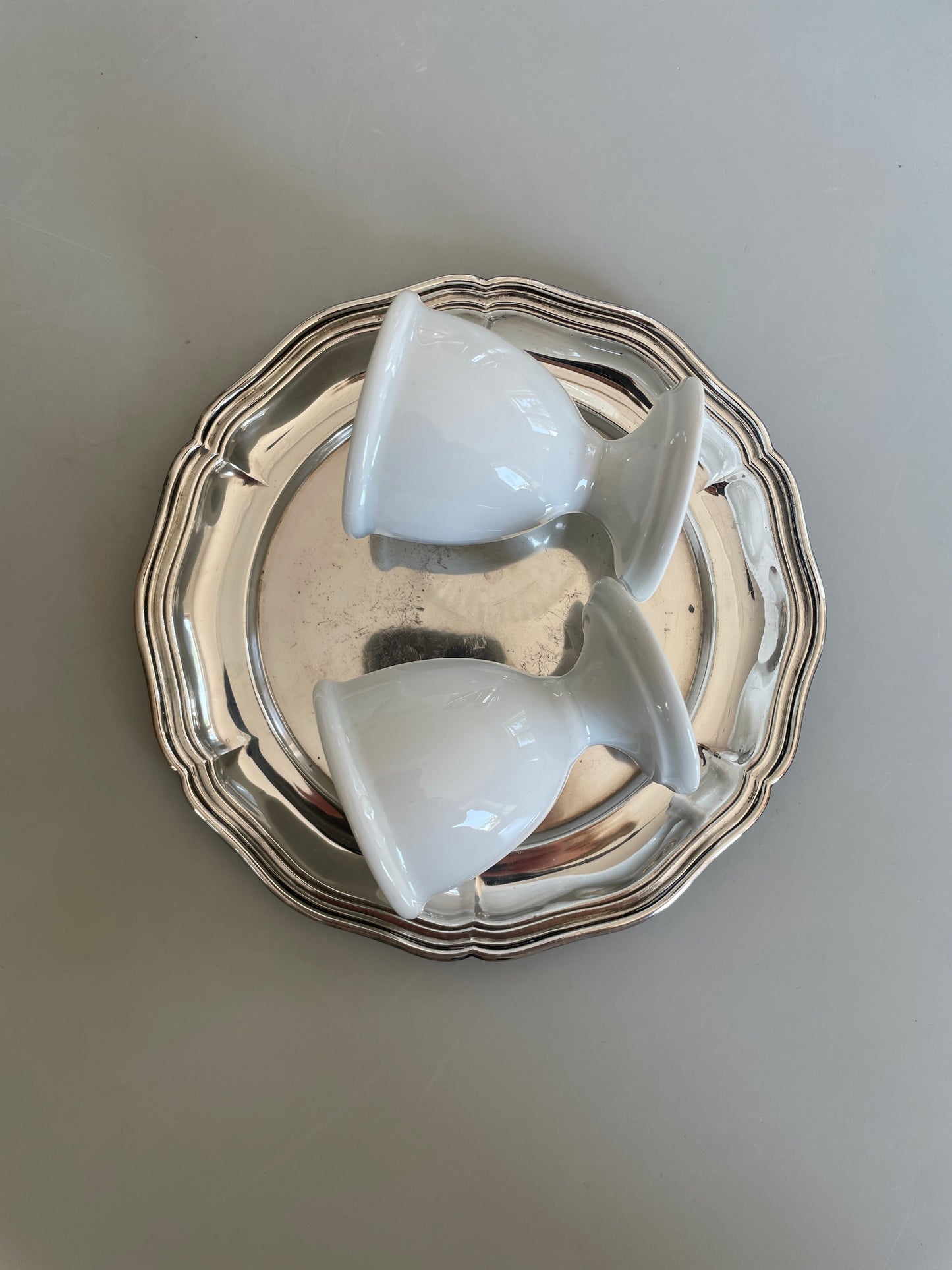 Small sterling silver plate