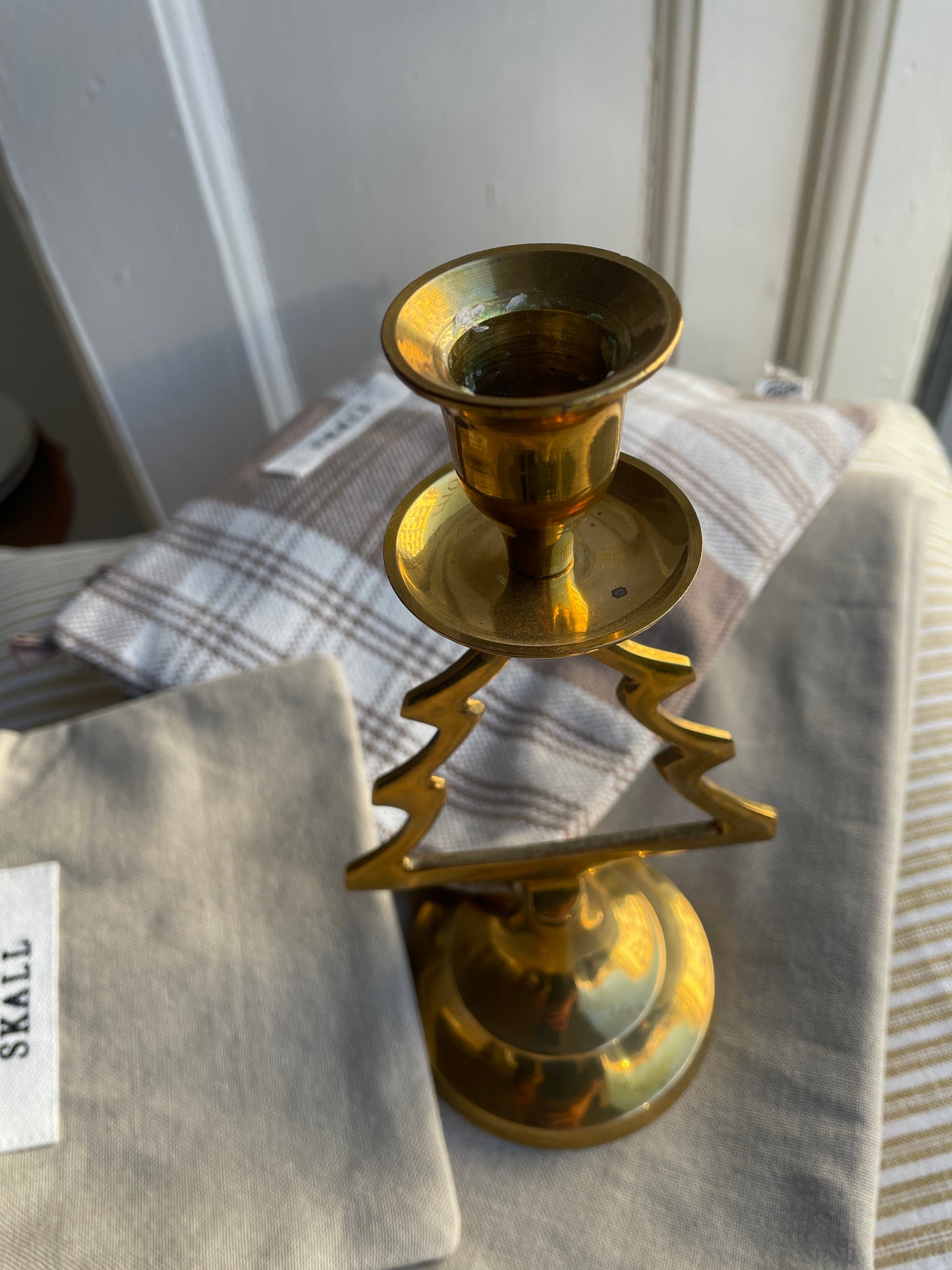 Juletræs lysestage til kronelys