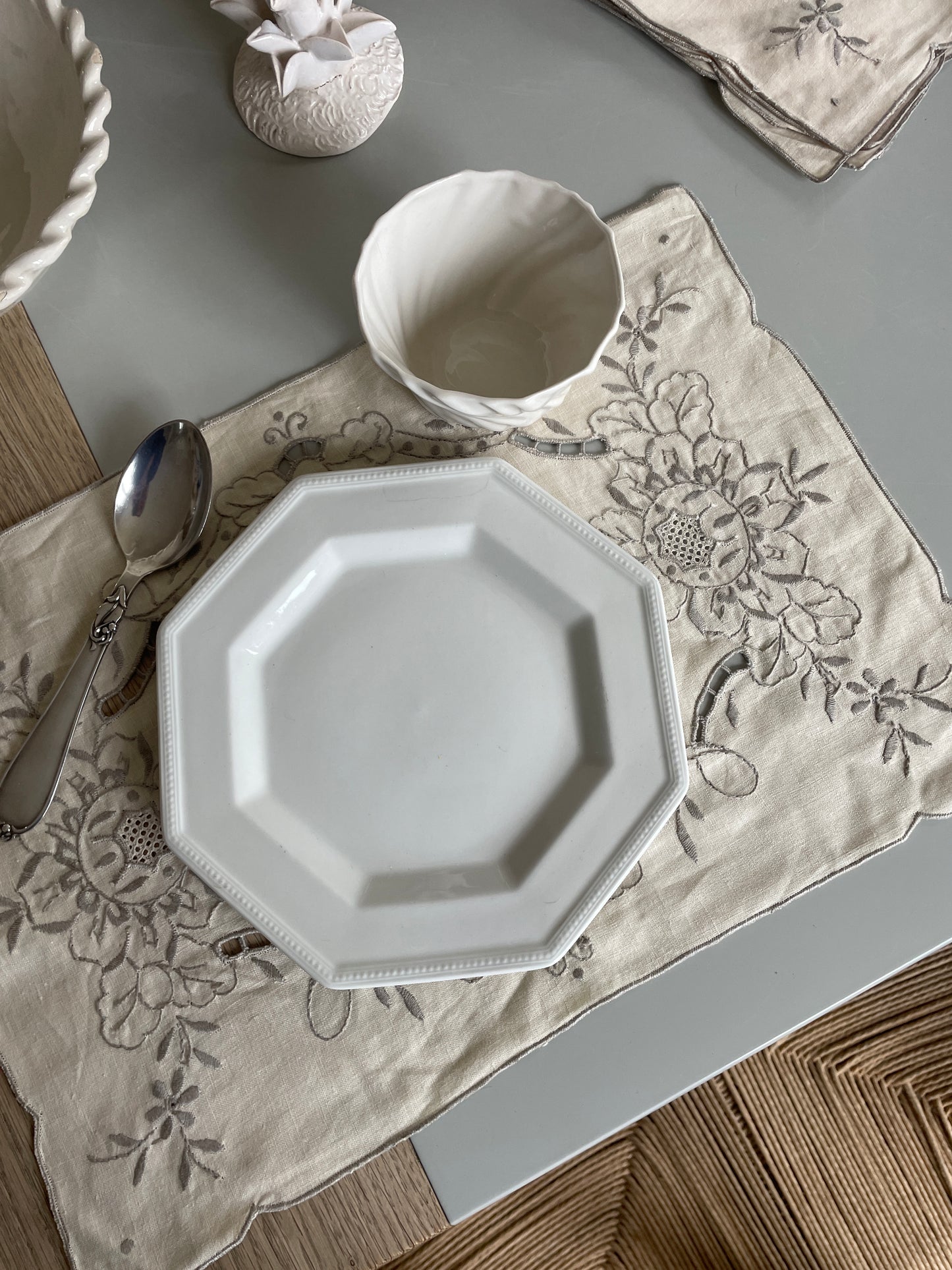 Smukke vintage dækkeservietter