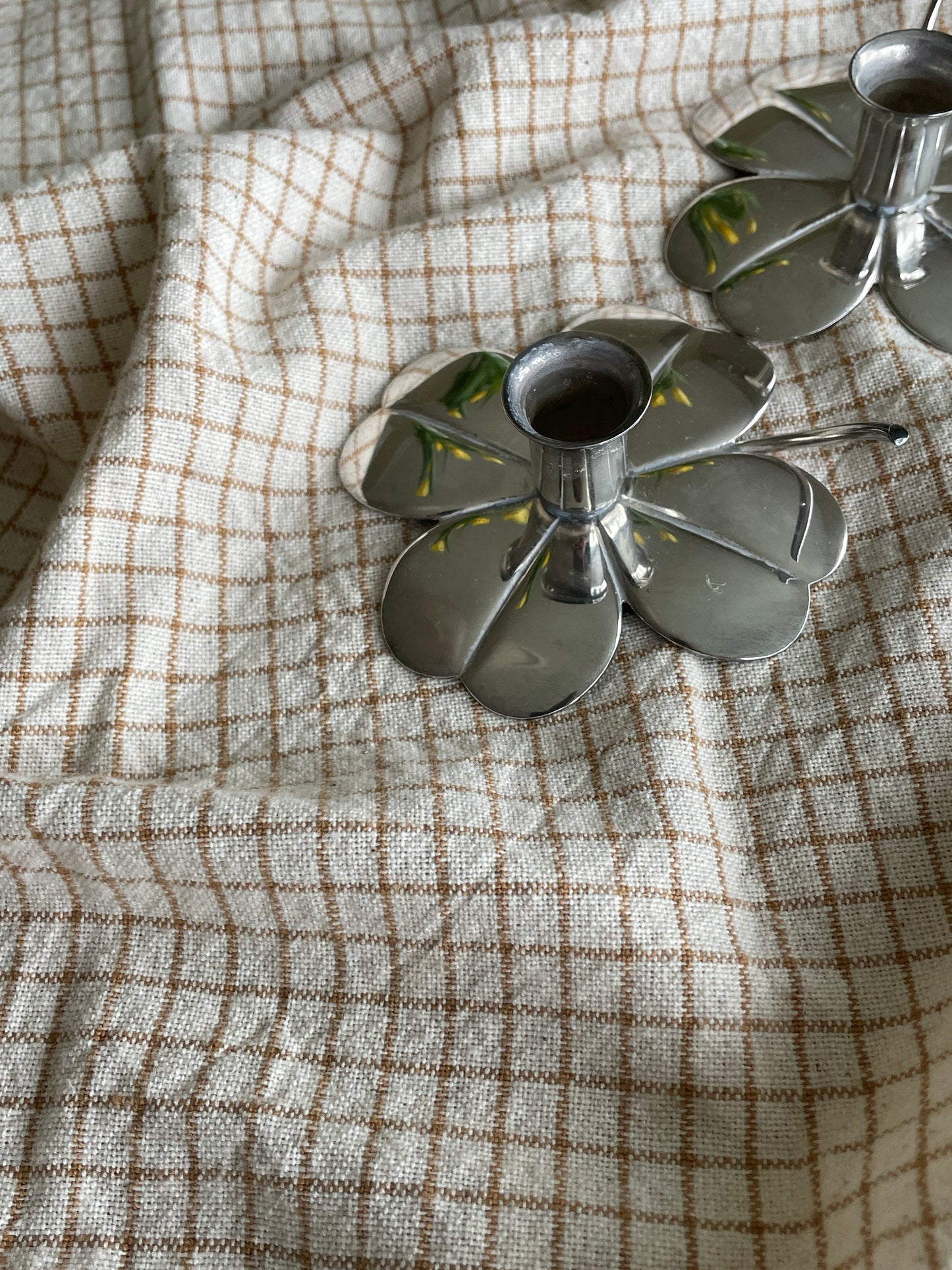 Firkløver lysestager