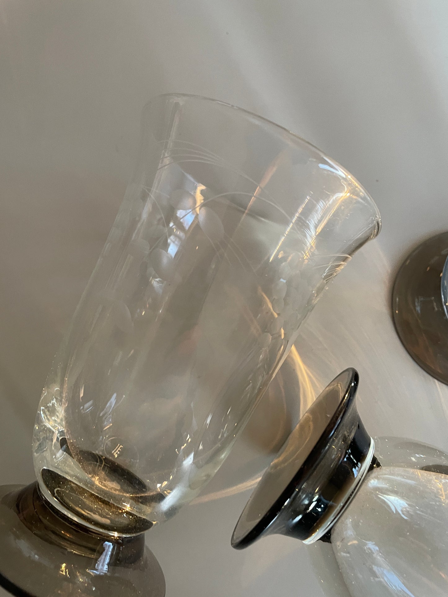 Glas på fod