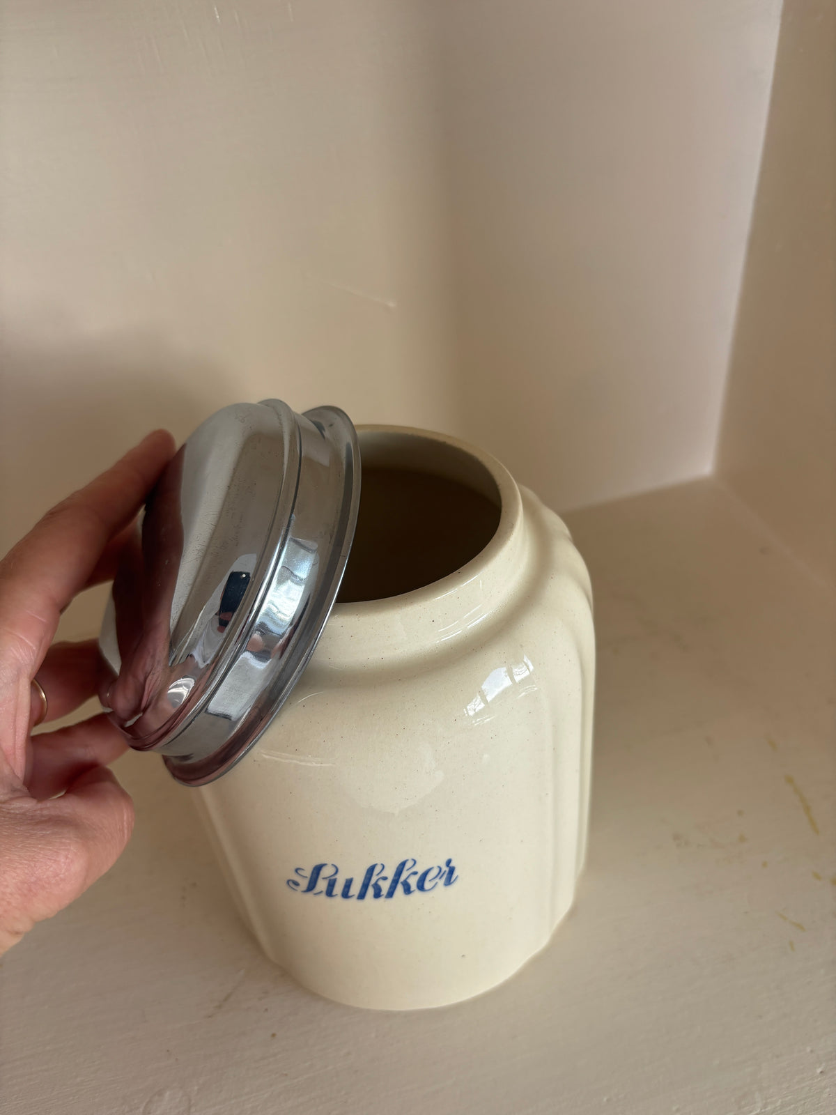 Sukke krukke med låg