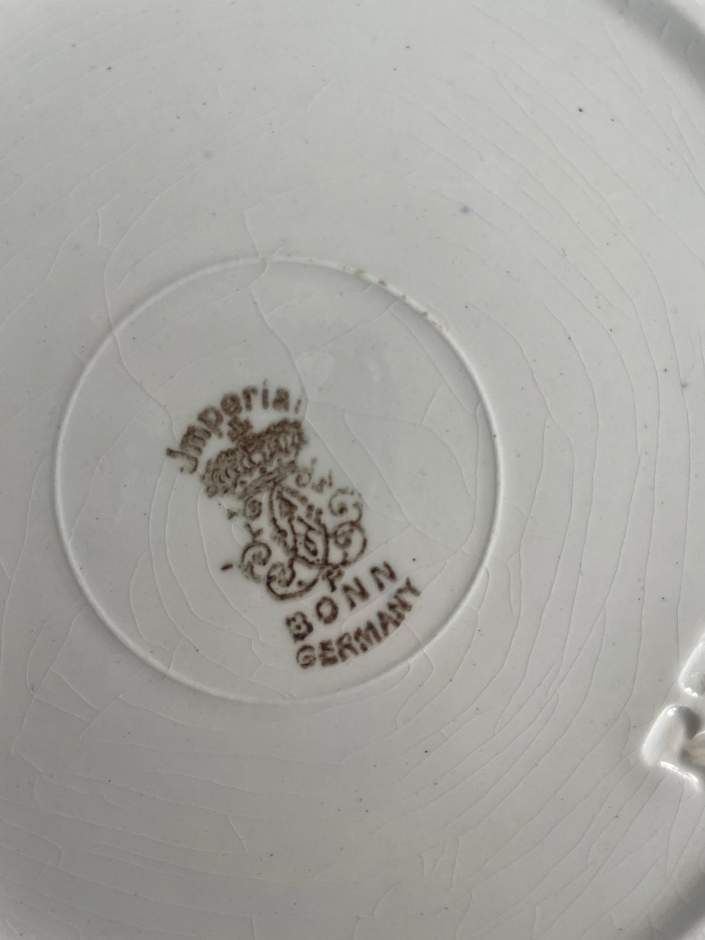 Beautiful old German plate