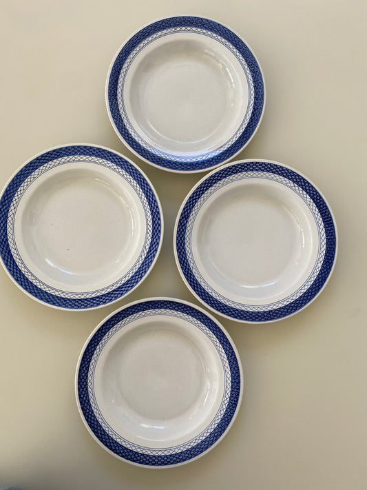 Deep plates Copenhagen Faience Factory