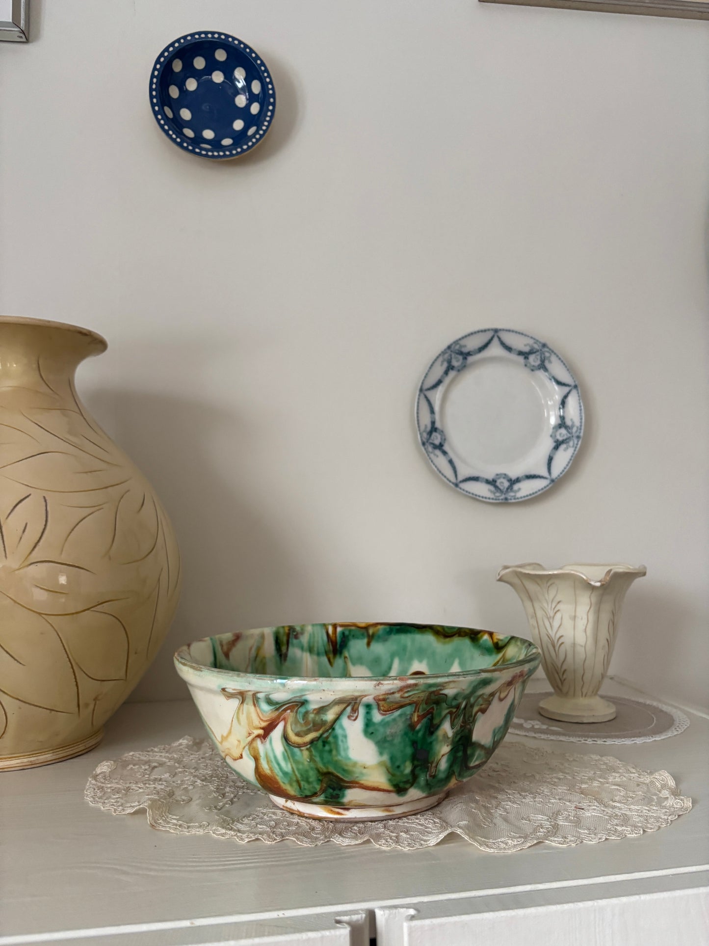 Fineste gamle keramik skål