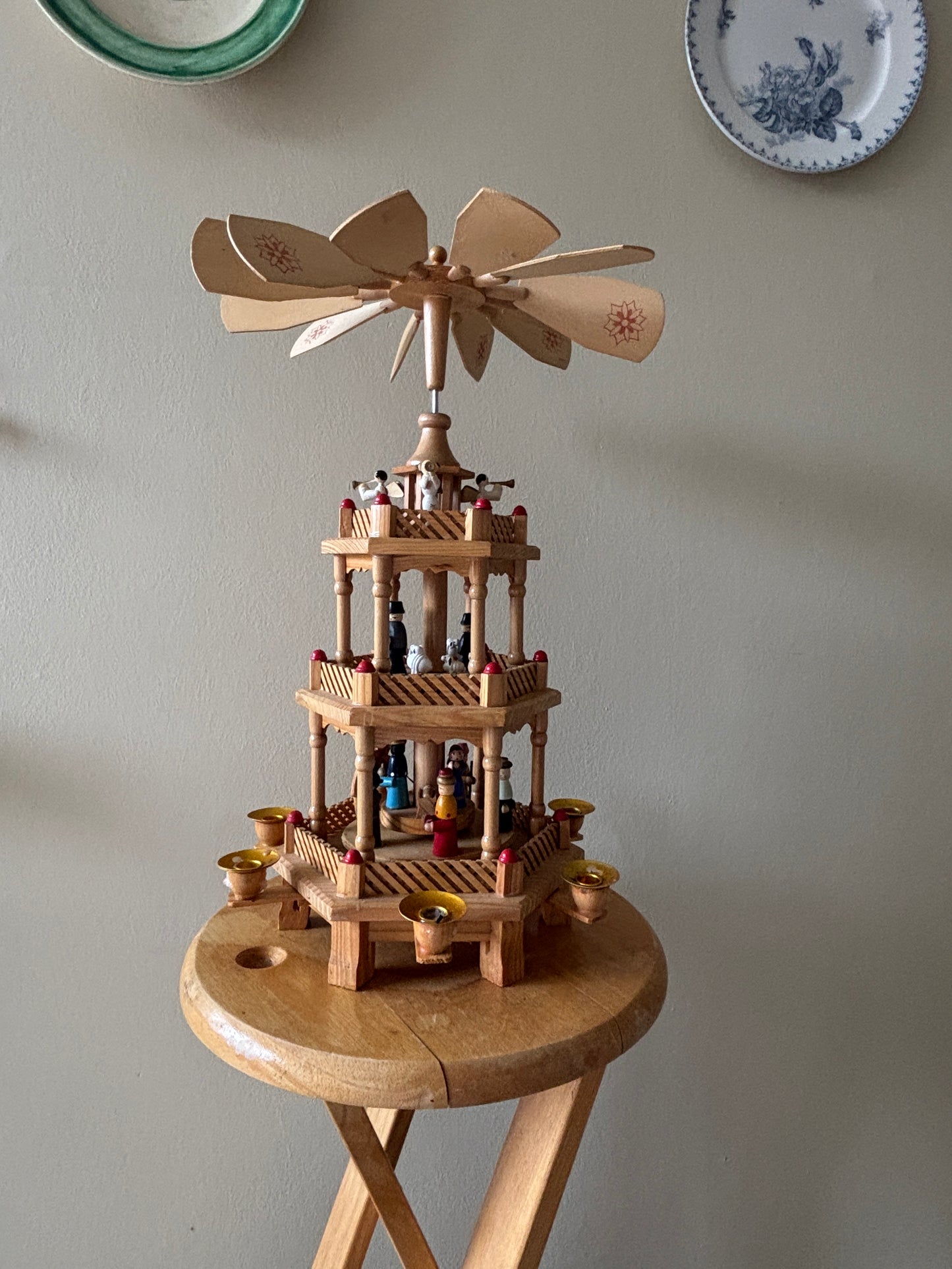 Tysk julespil i træ