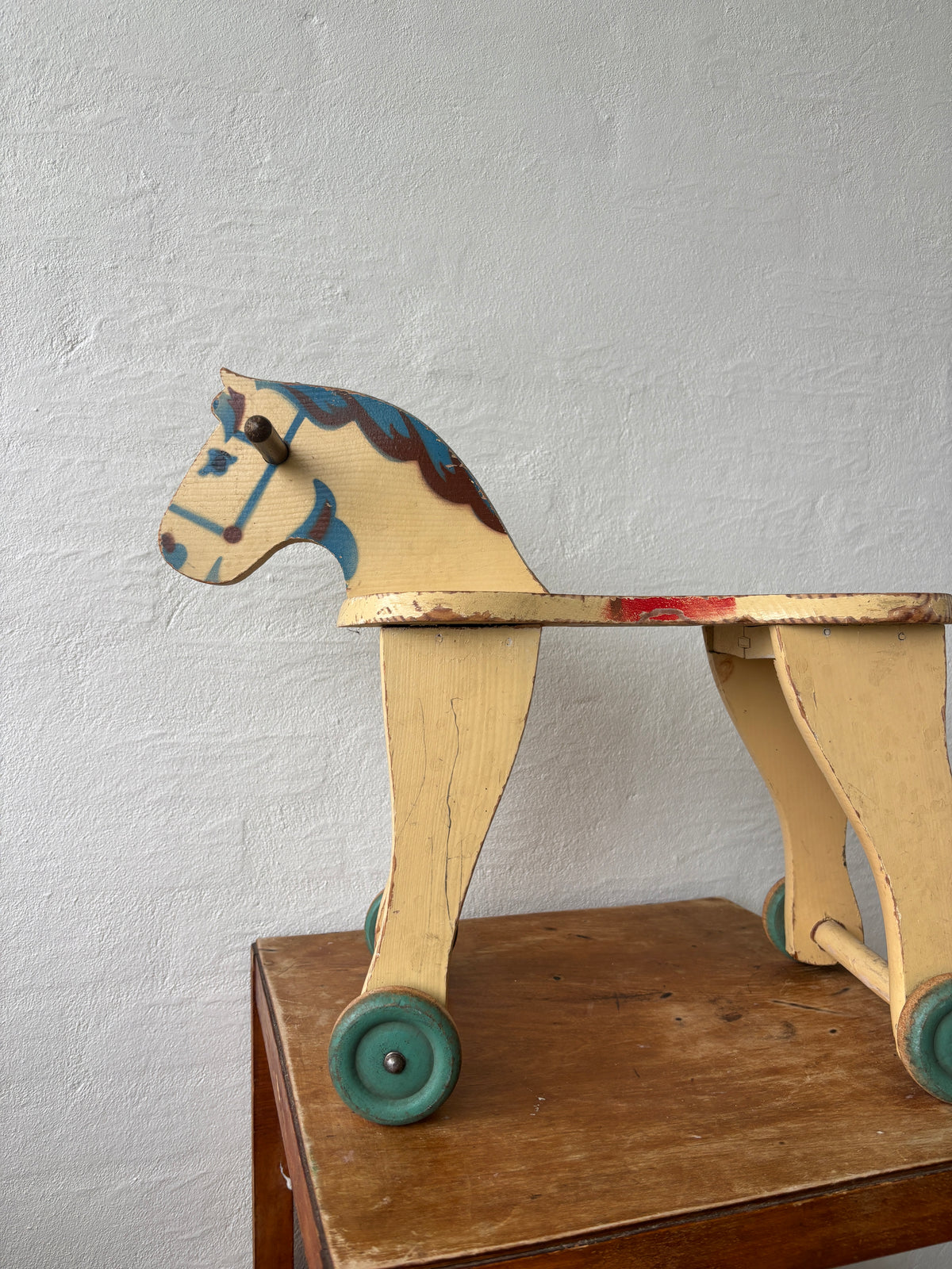 Svensk vintage børne hest