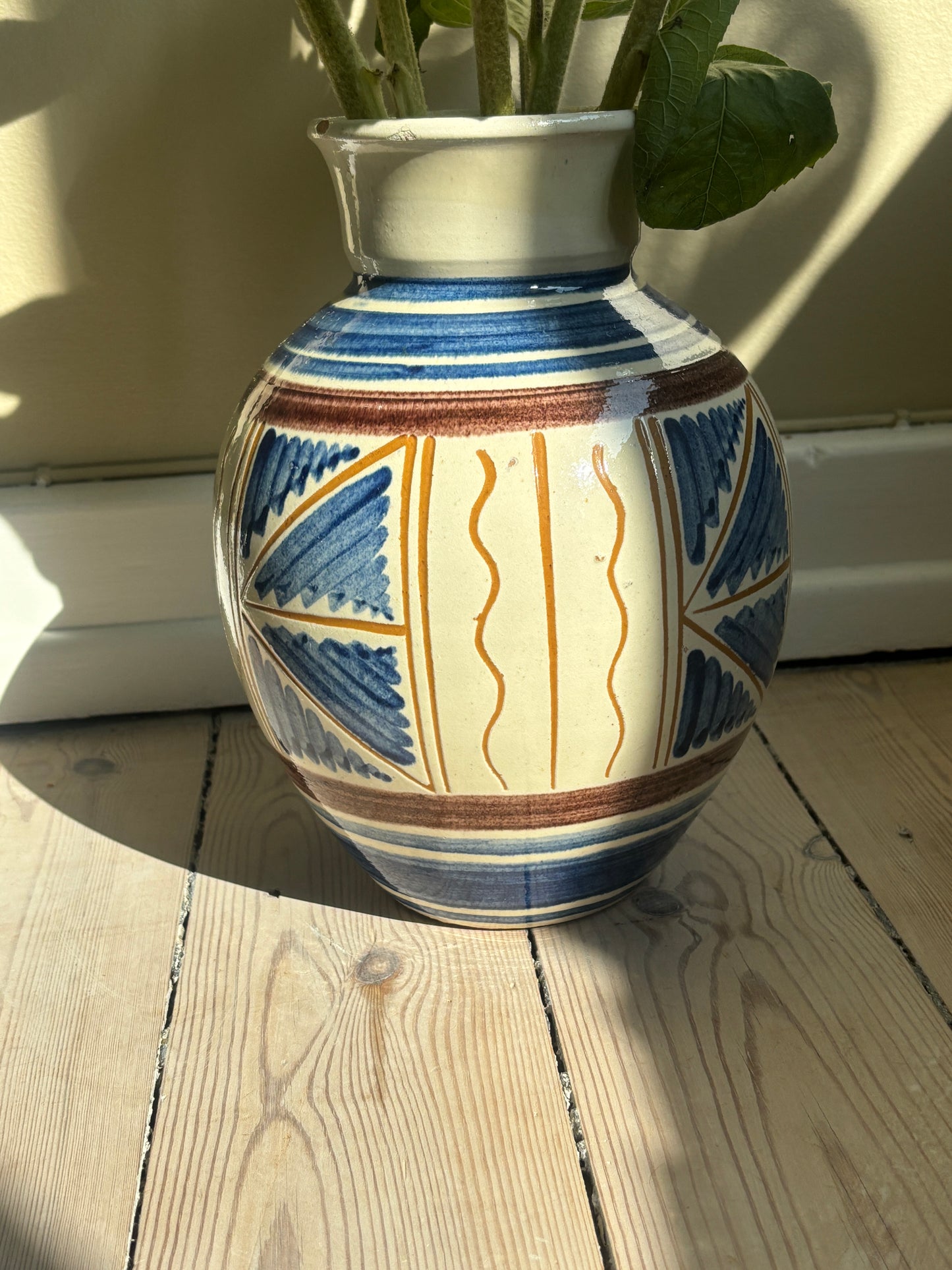 Stor smuk keramik vase