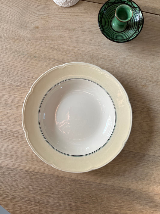 Aluminia ‘Poul’ dyb tallerken