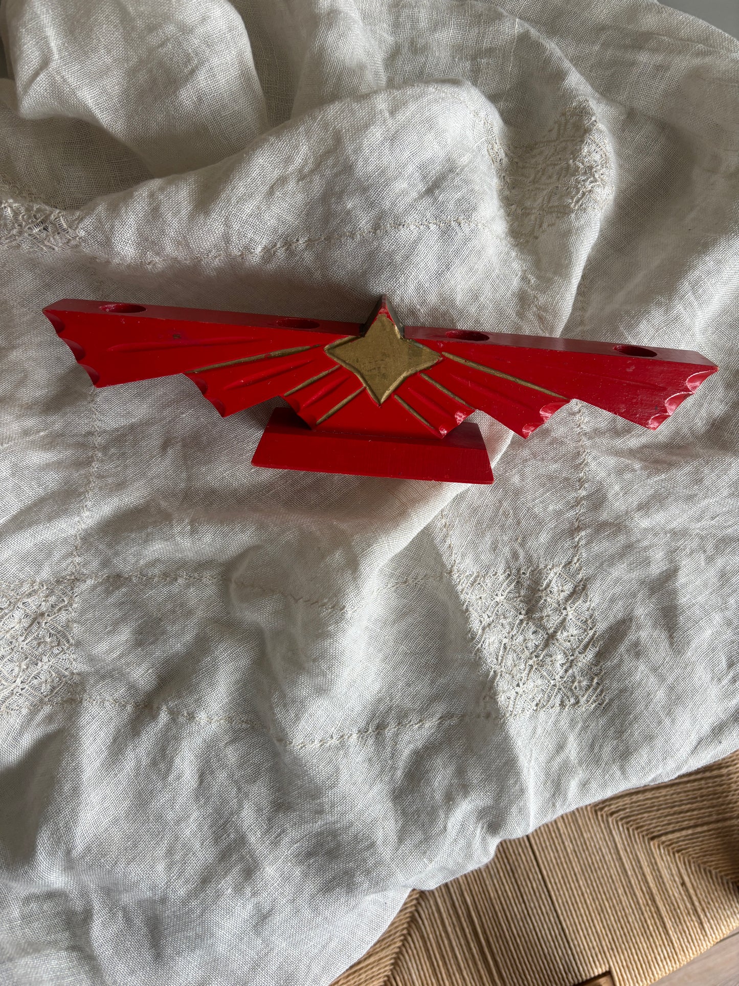 Julestage til 4 kronelys