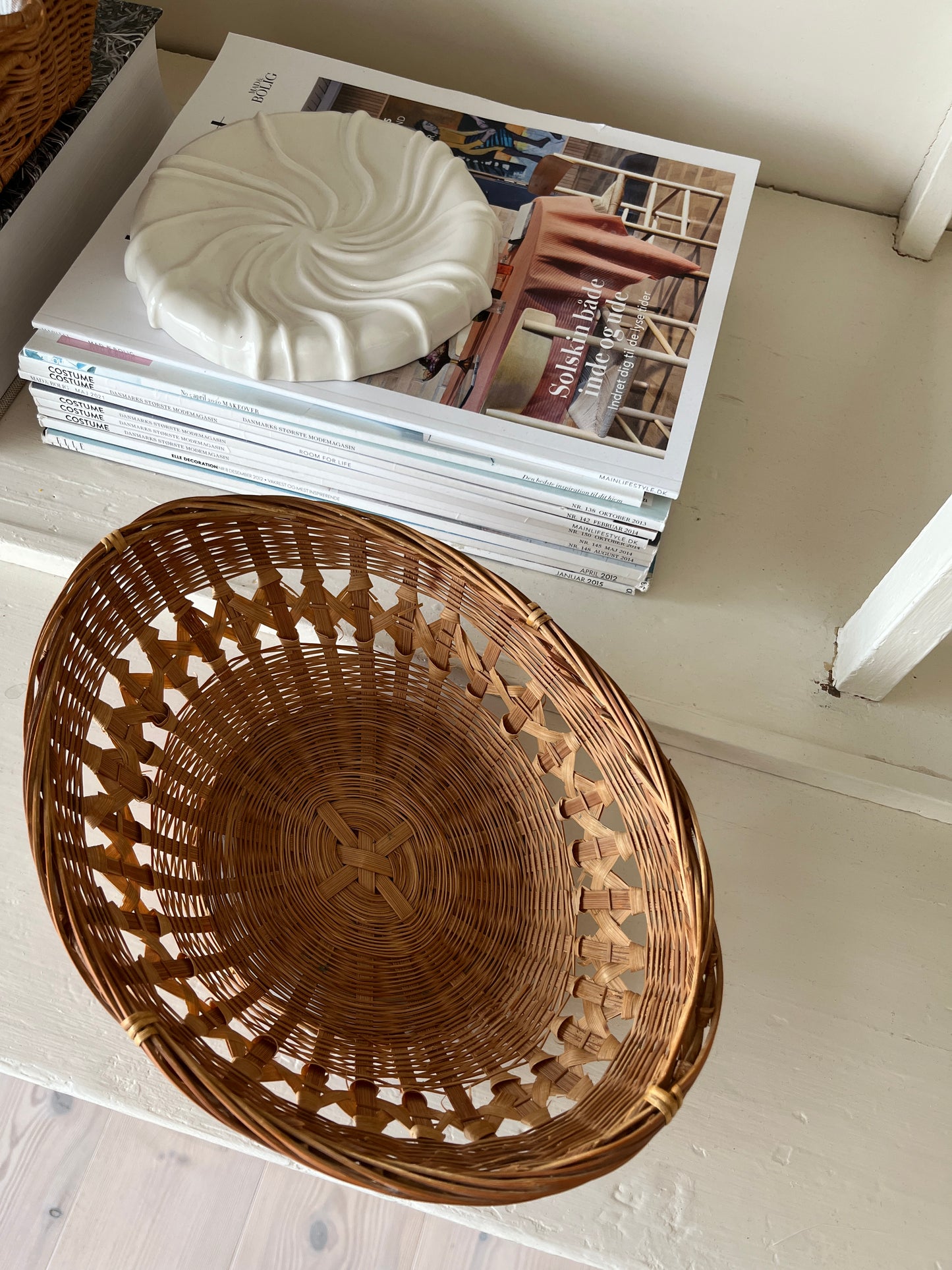 Oval brødkurv