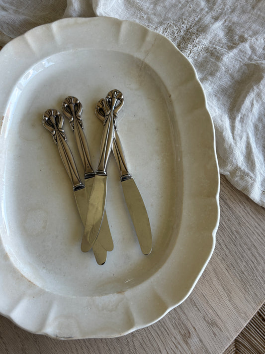 Smukke pletsølv knive