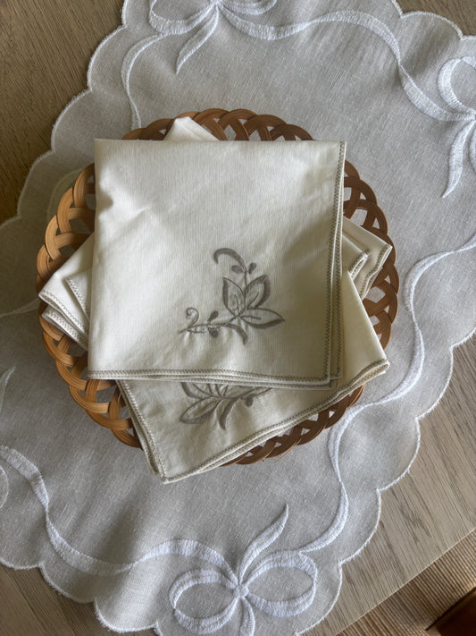 Vintage stofservietter