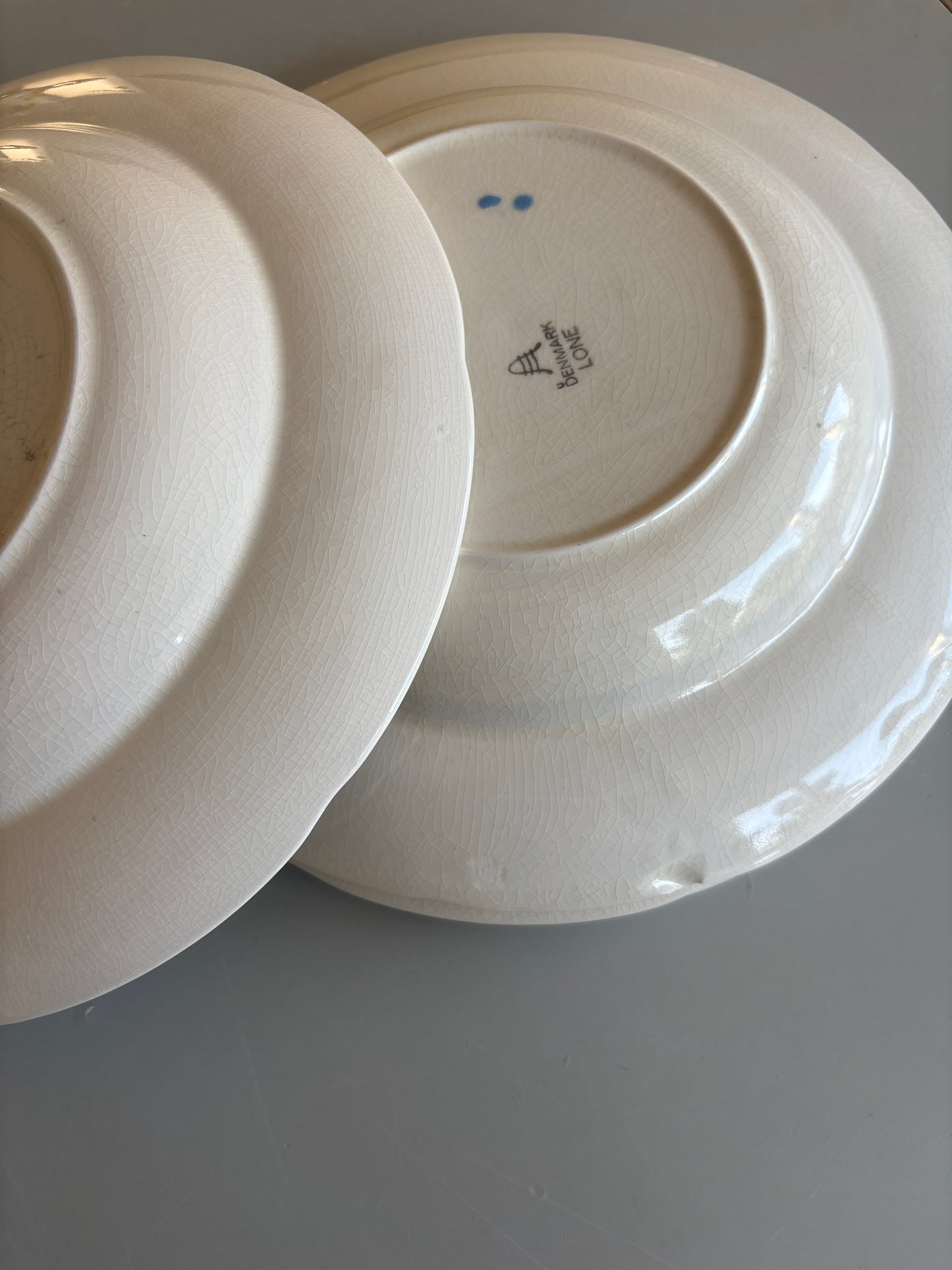 Lone tallerkner, dybe