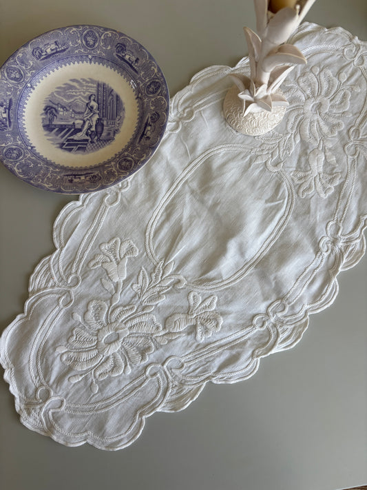 Vintage tekstil broderet