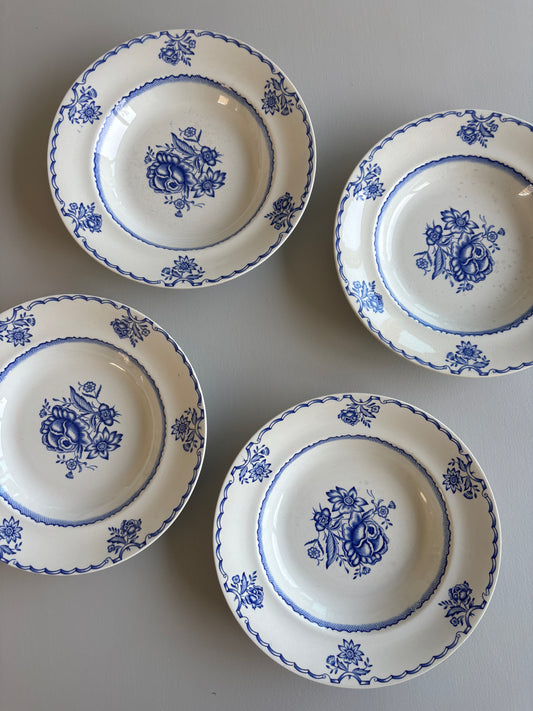 Dybe Gustavsberg tallerkner, BUKET