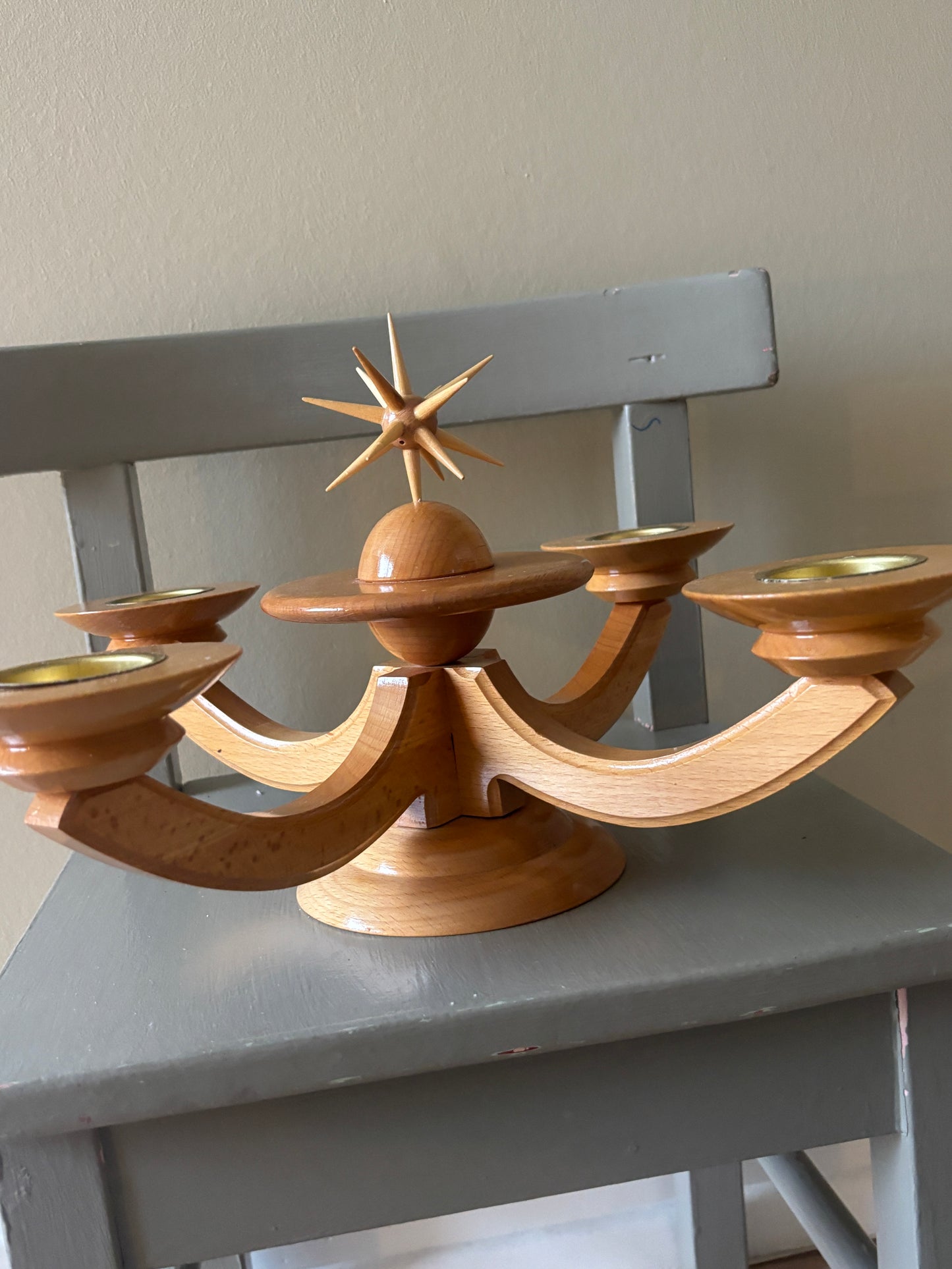 Smuk tysk adventsstage