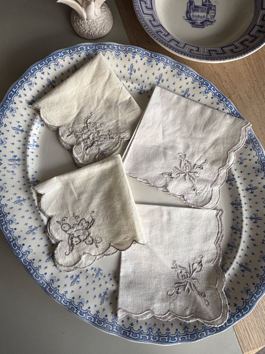 Vintage stofservietter