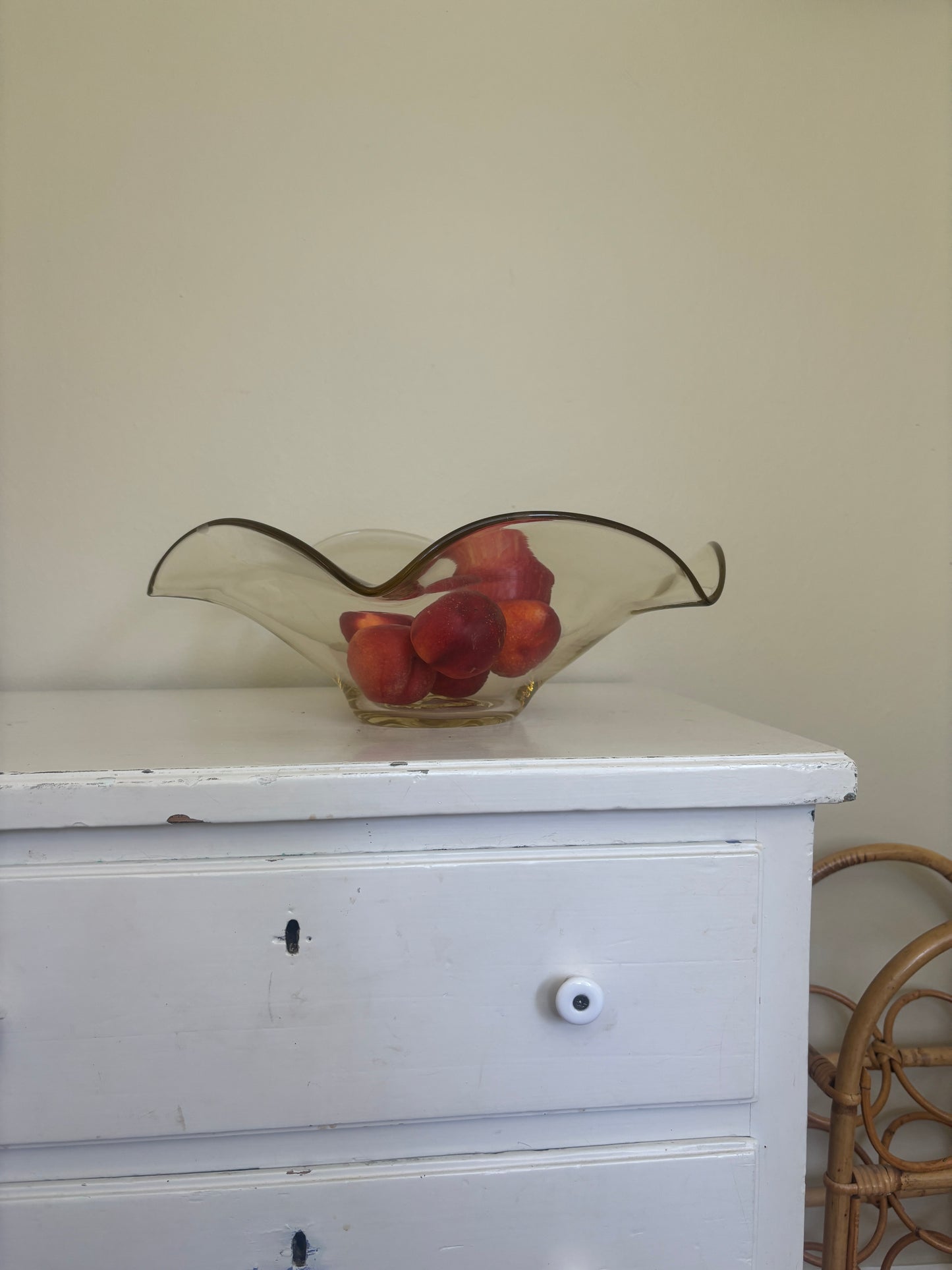 Stor smuk Glasskål