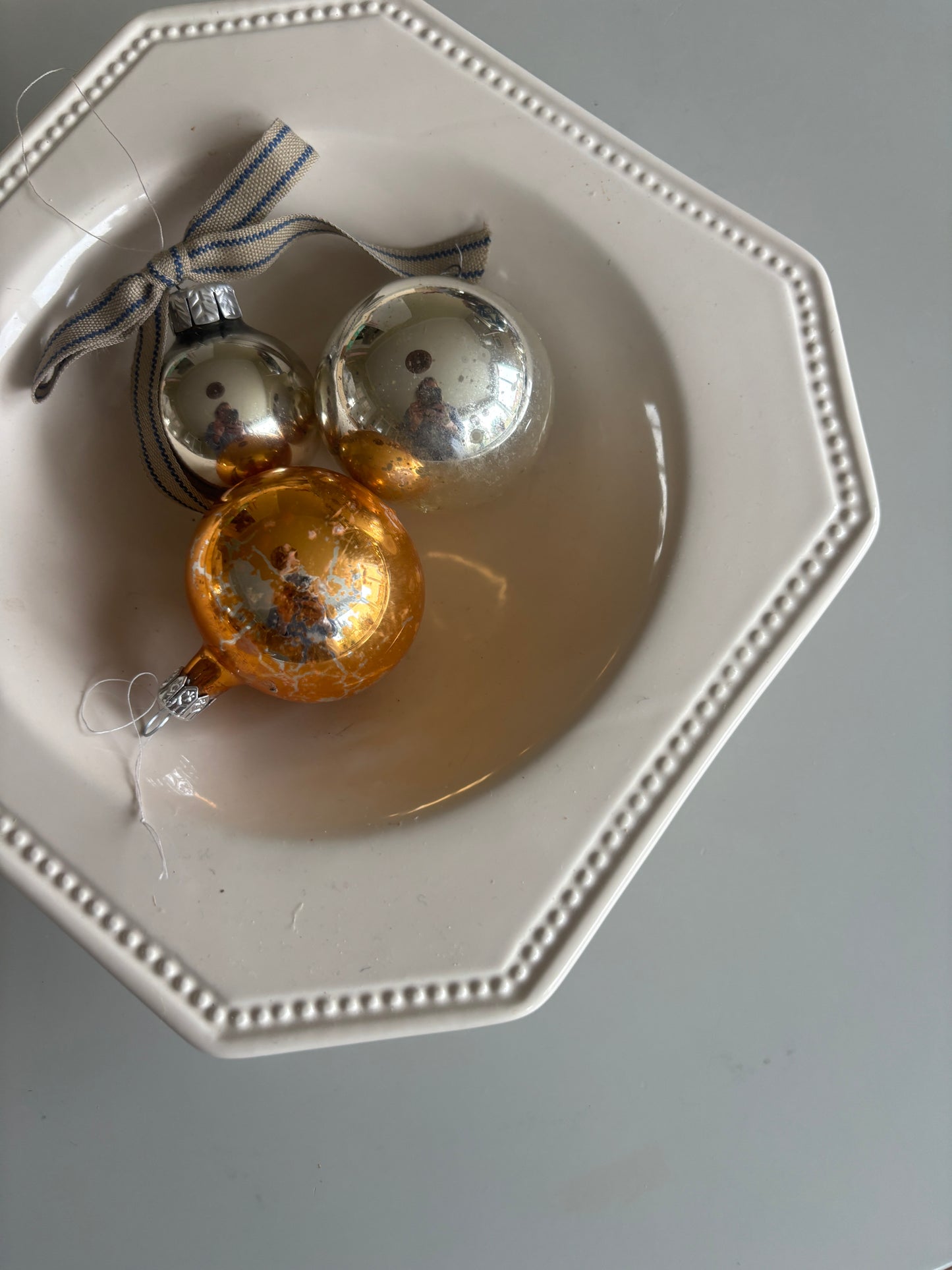 Lot af gamle vintage kugler