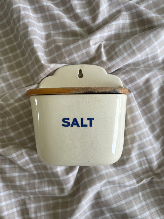 Aluminia salt skål