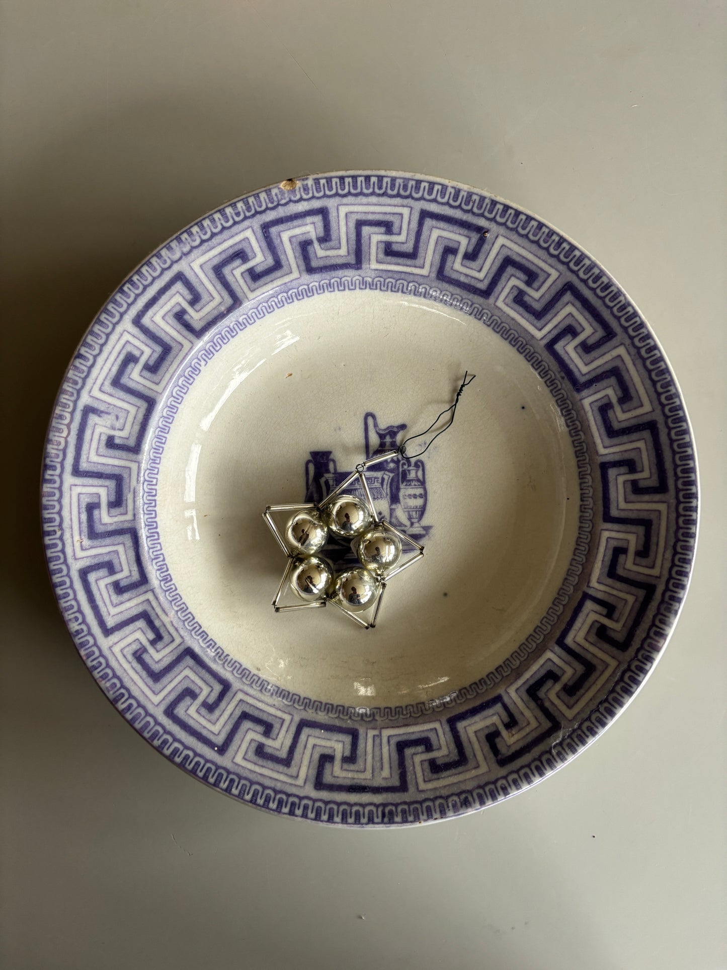 Antik tjekkisk jule ophæng