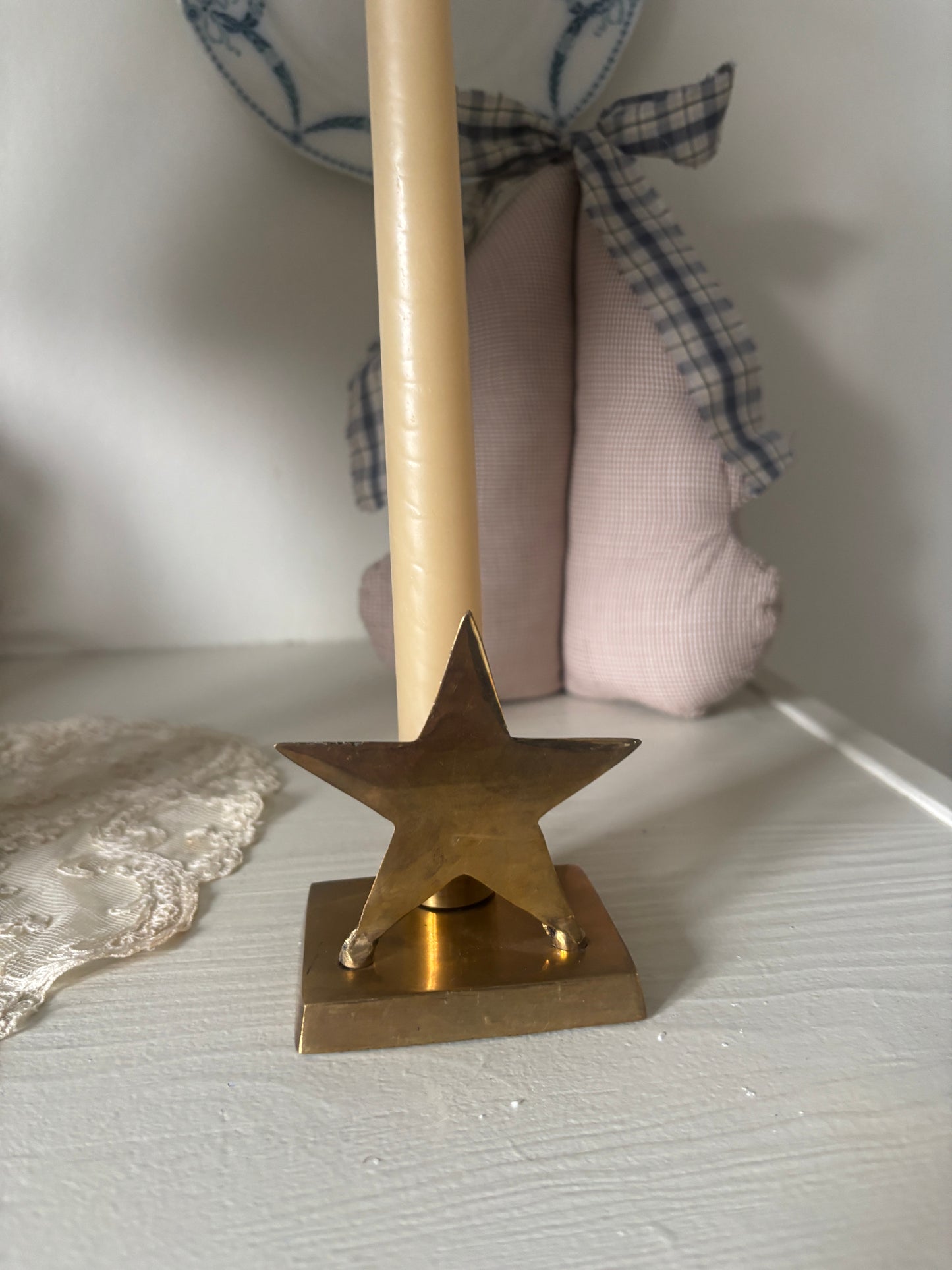 Messing stage til kronelys