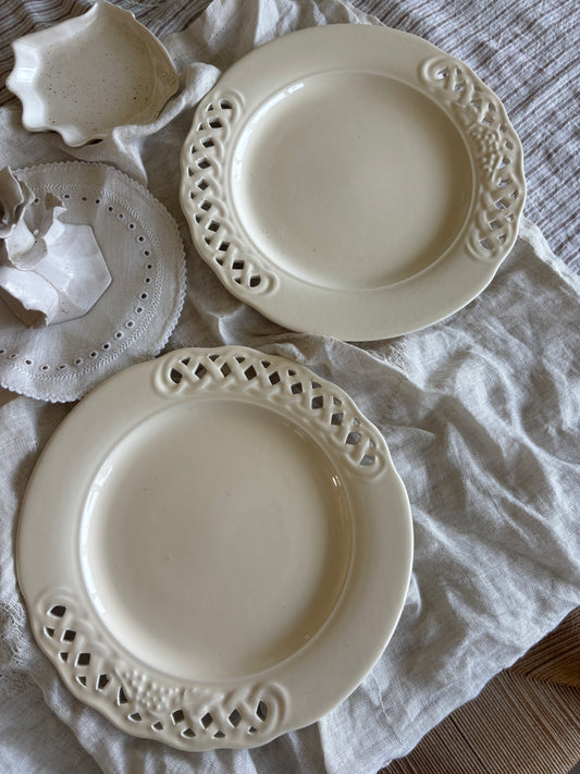 Store italienske middagstallerkner