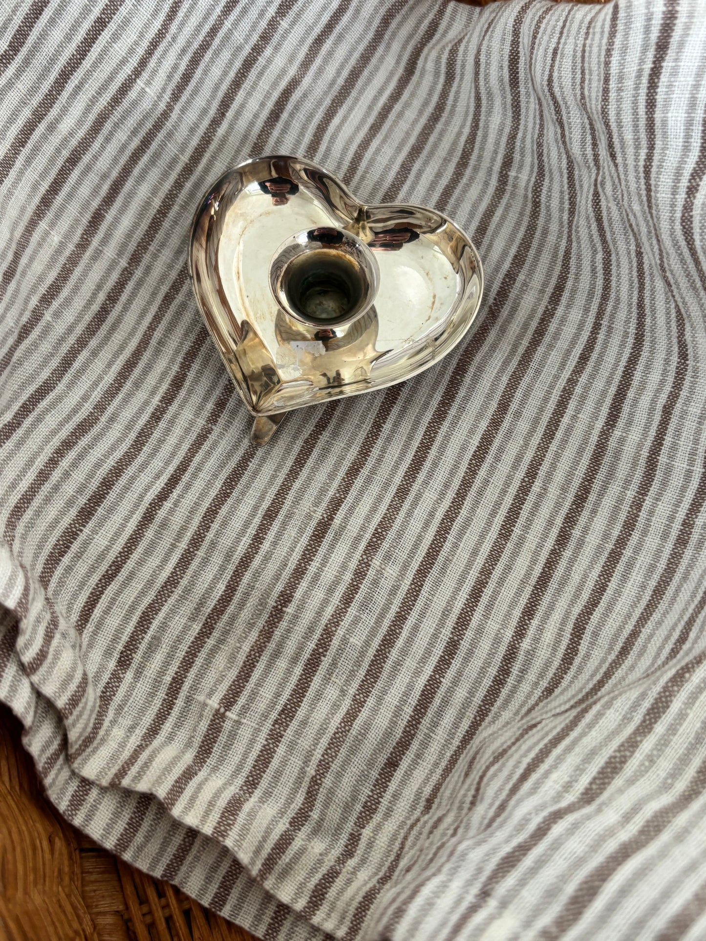 Lille hjerte lysestage