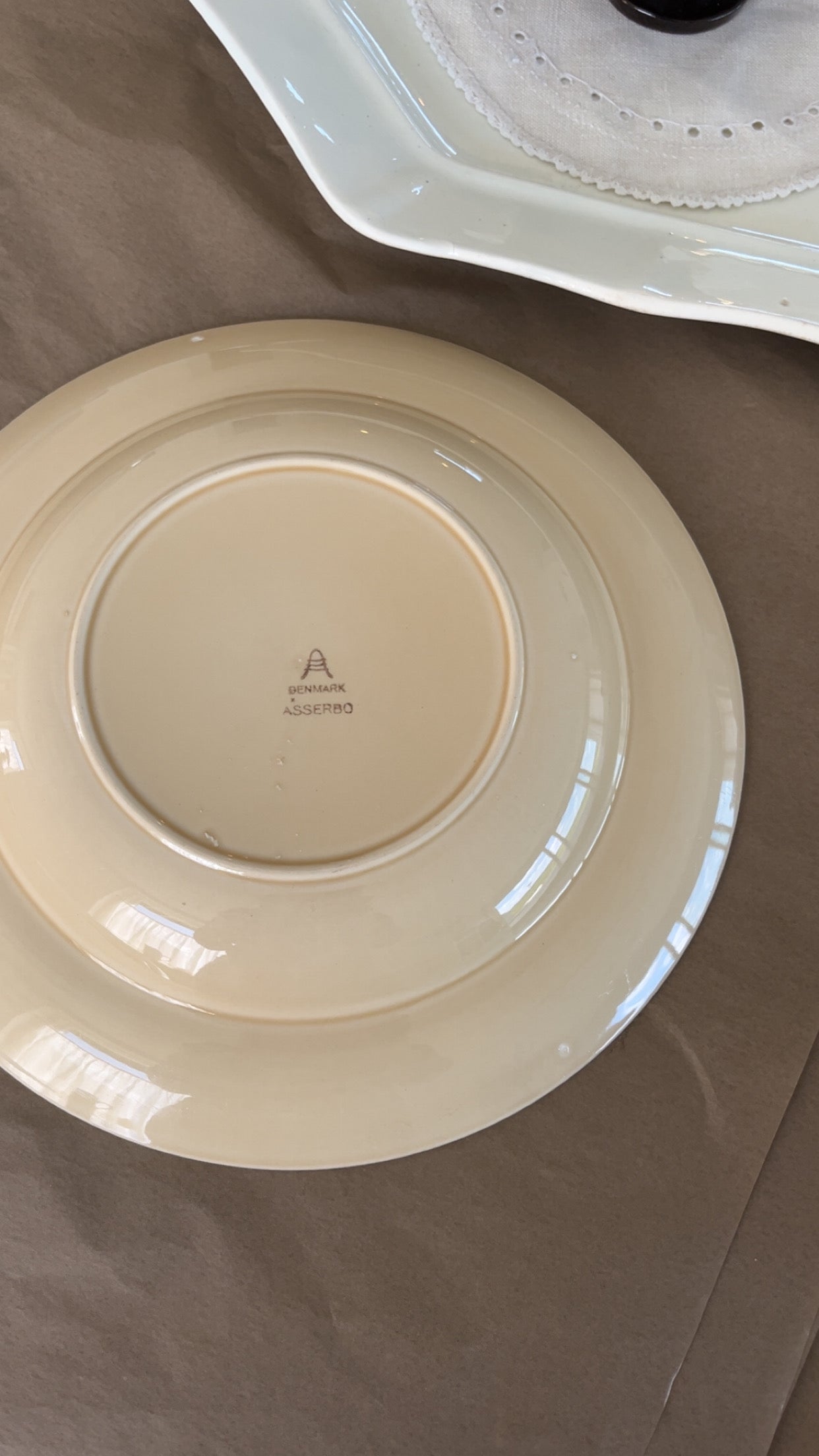 Aluminia ‘ASSERBO’ dyb tallerken