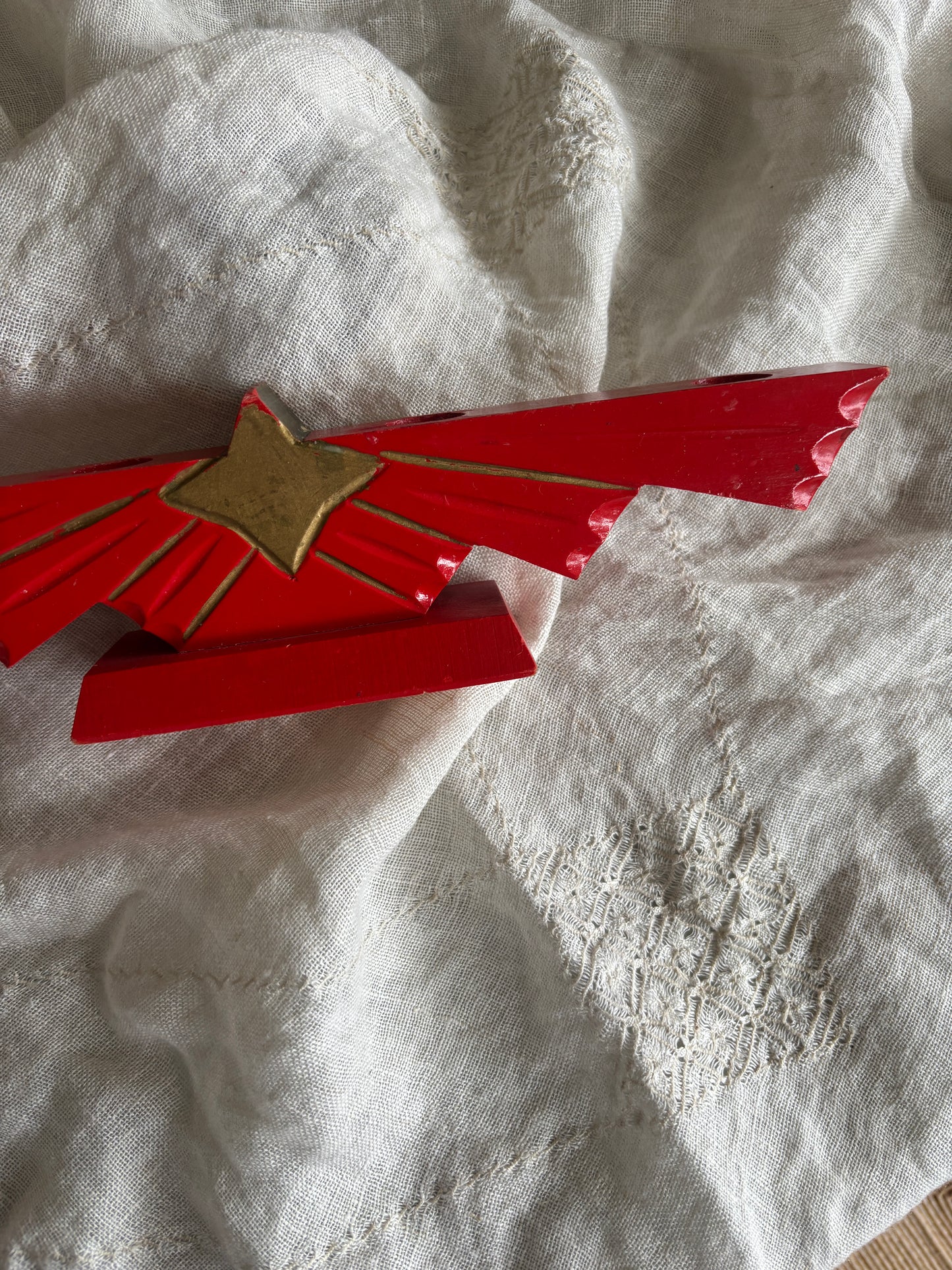 Julestage til 4 kronelys