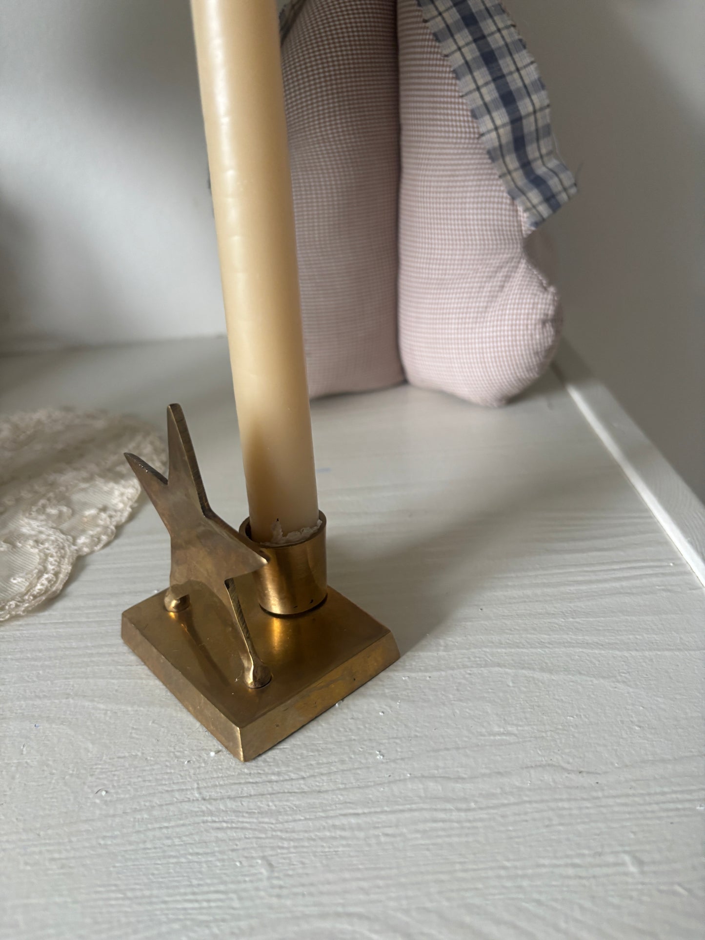 Messing stage til kronelys