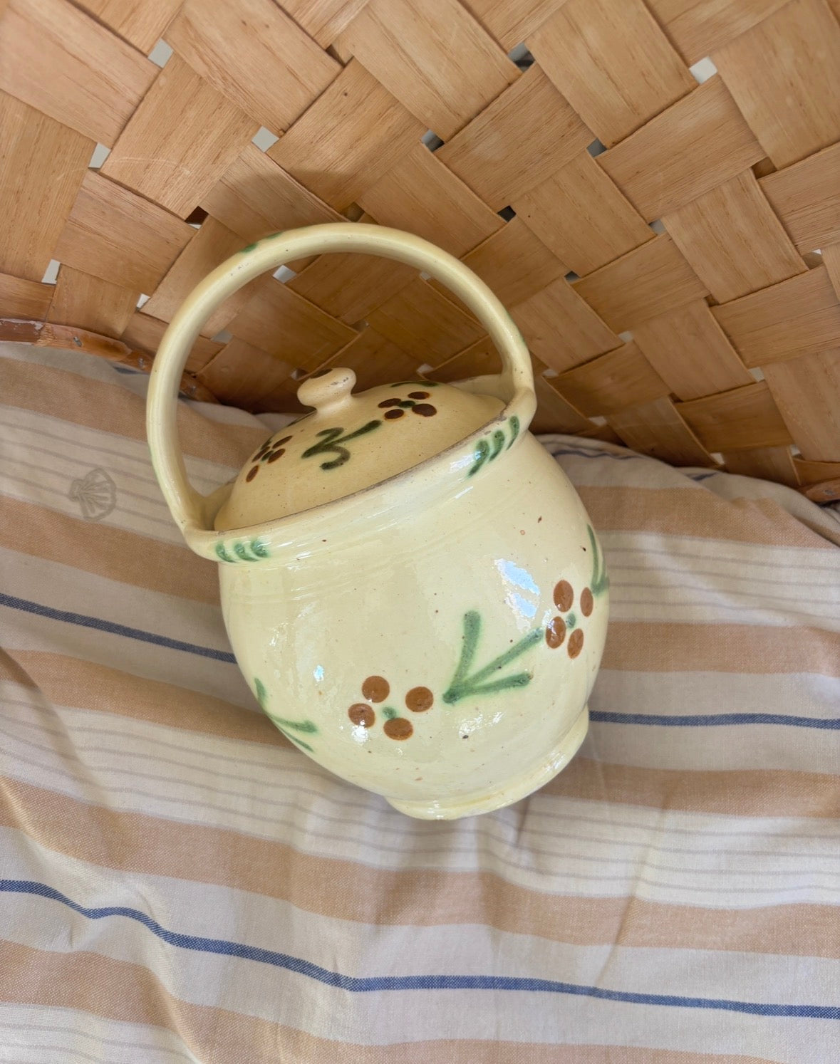 Barselskrukke i keramik