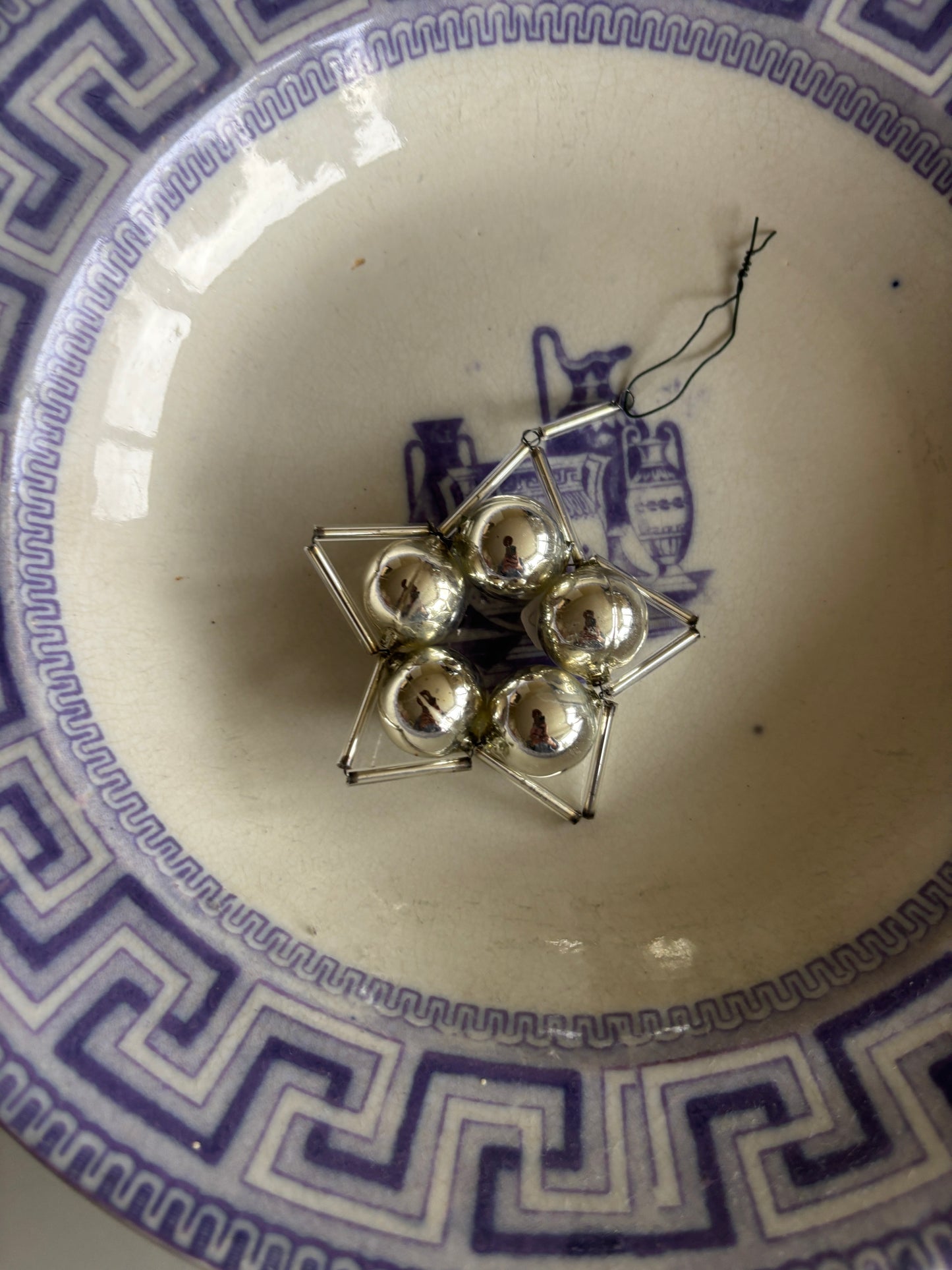 Antik tjekkisk jule ophæng