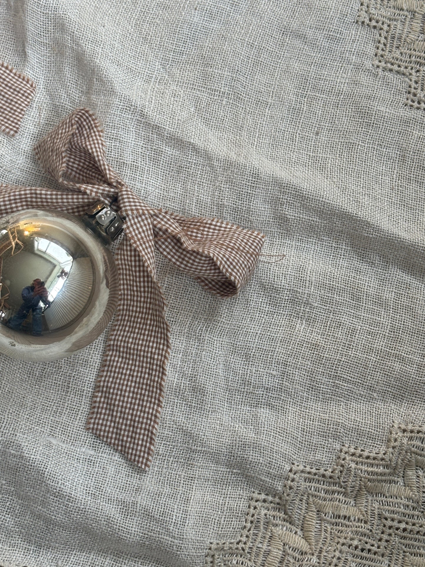 Julekugler med sløjfe