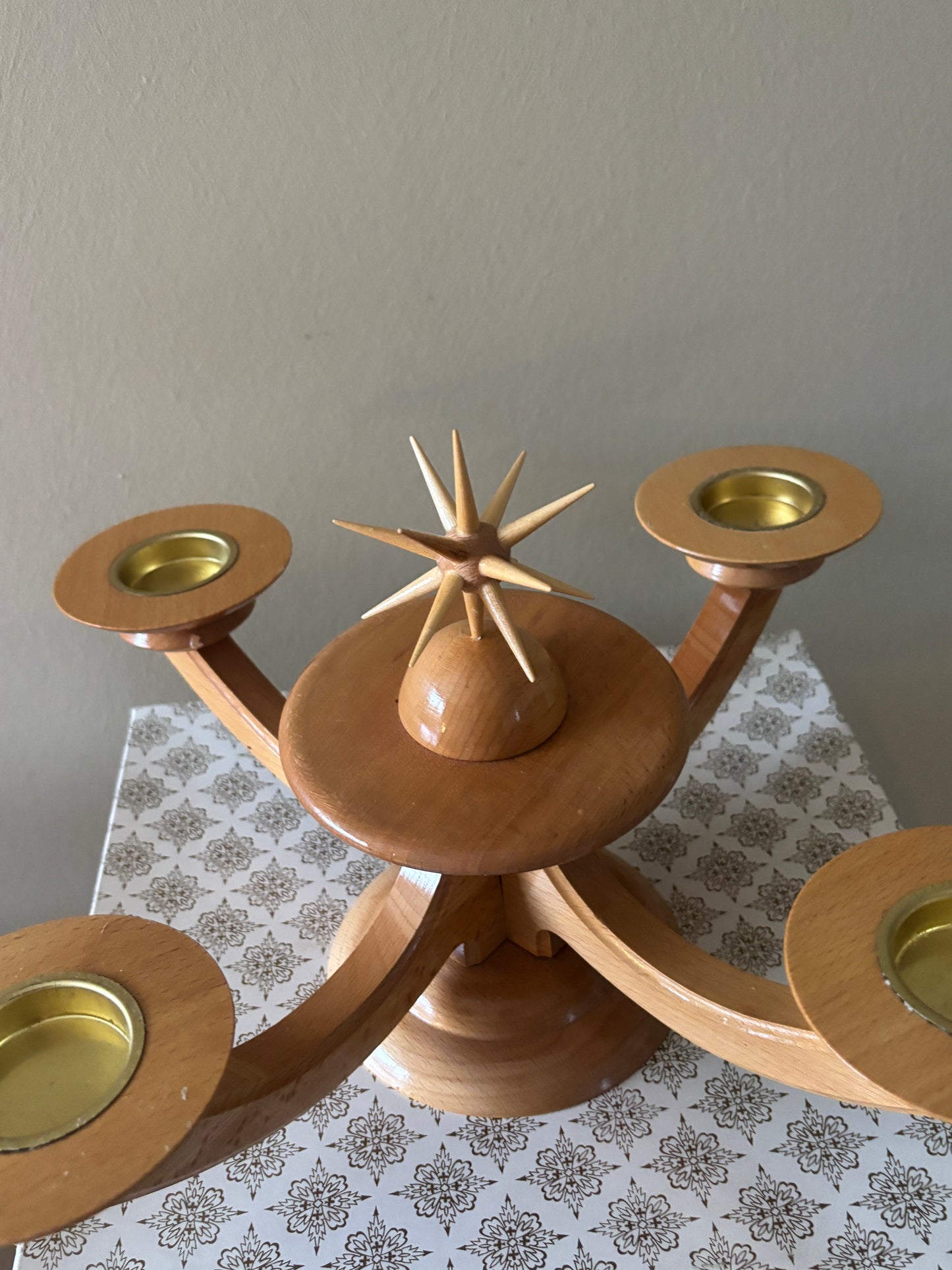 Smuk tysk adventsstage