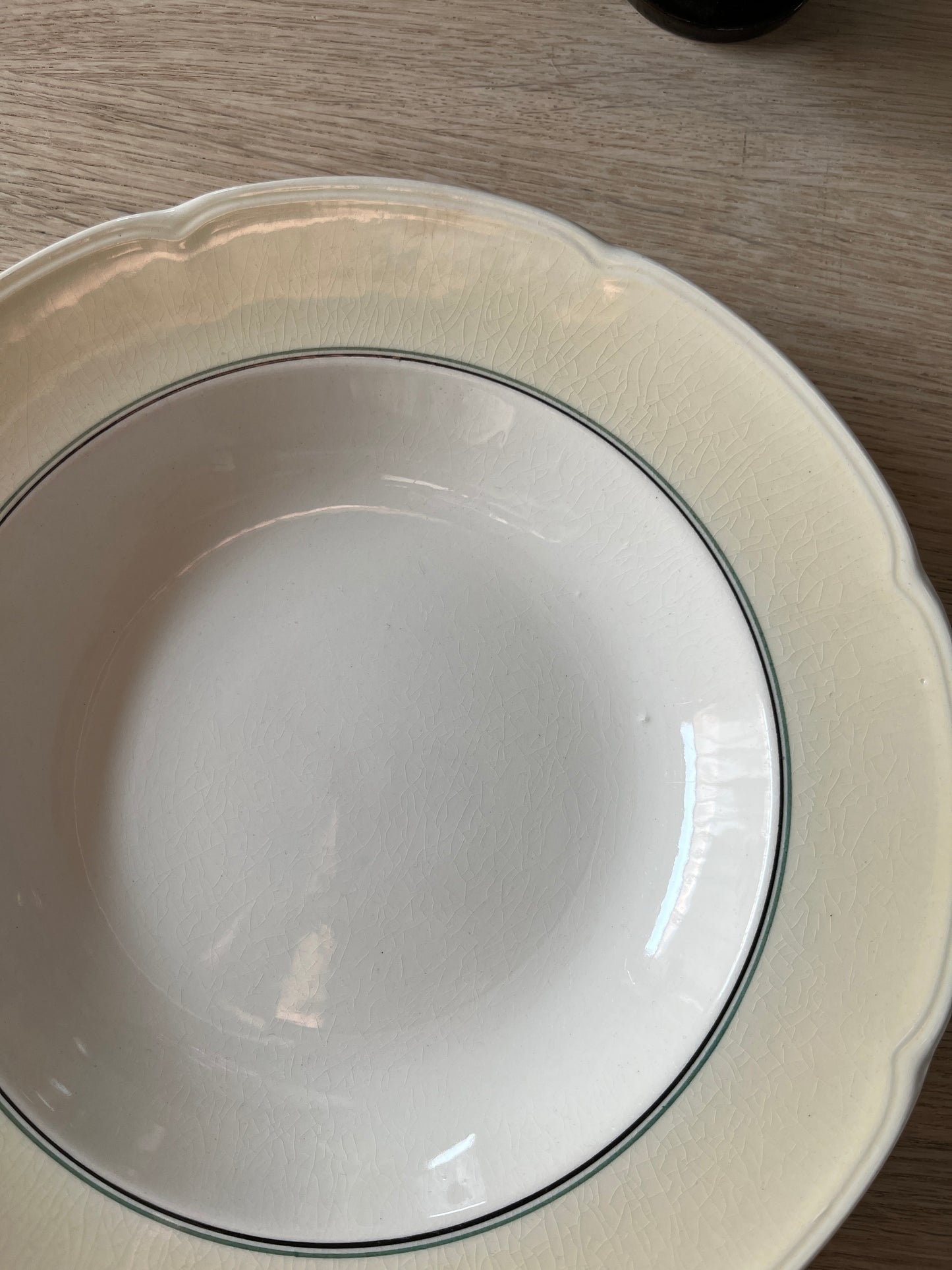 Aluminia ‘Poul’ dyb tallerken