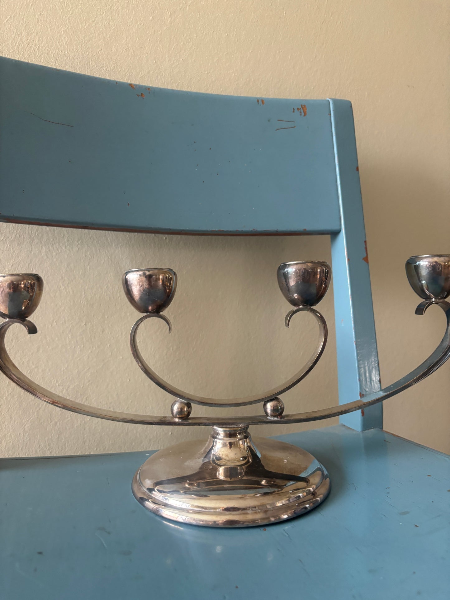 Advents stage i pletsølv