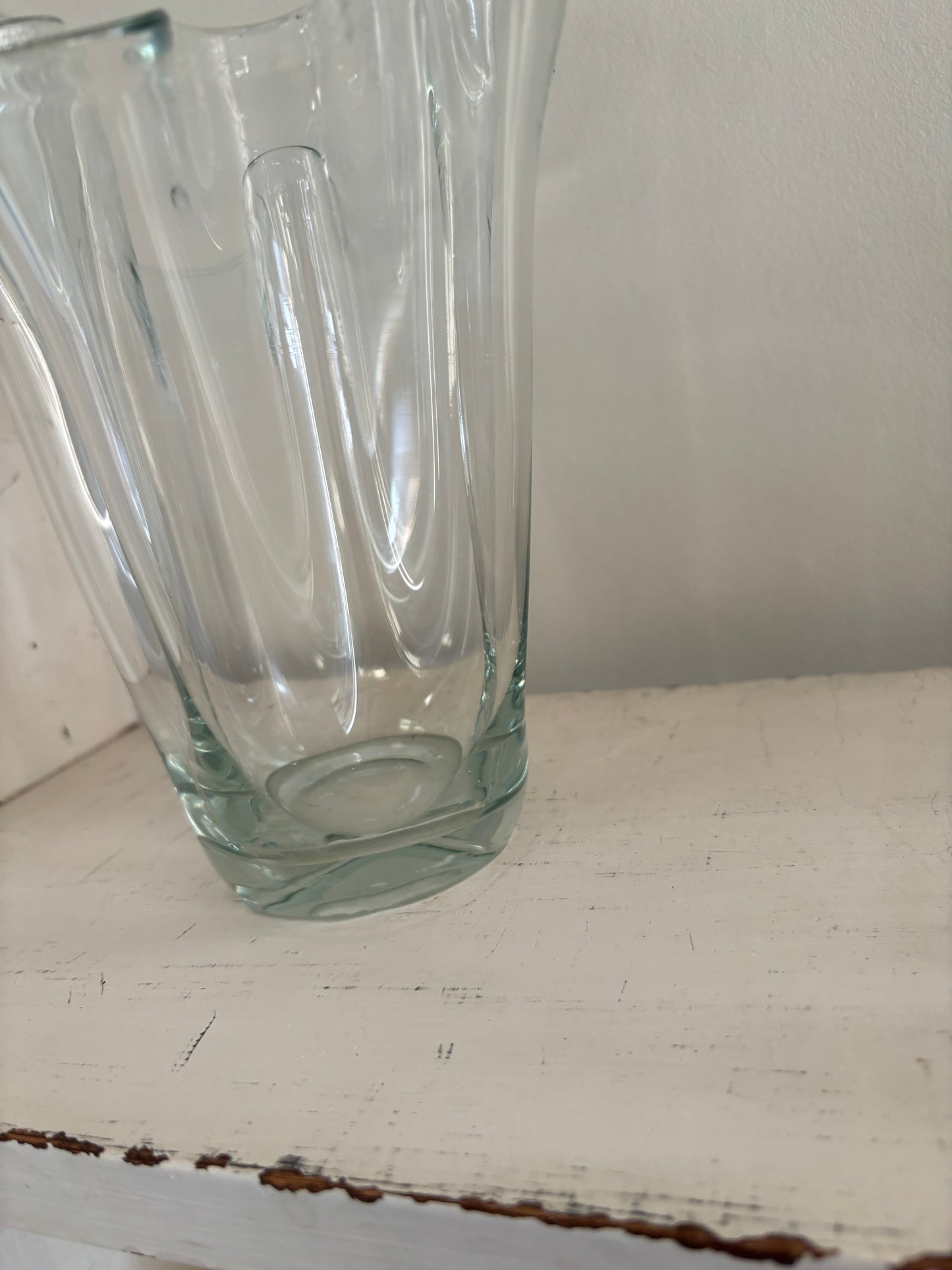Tulipanvase i glas
