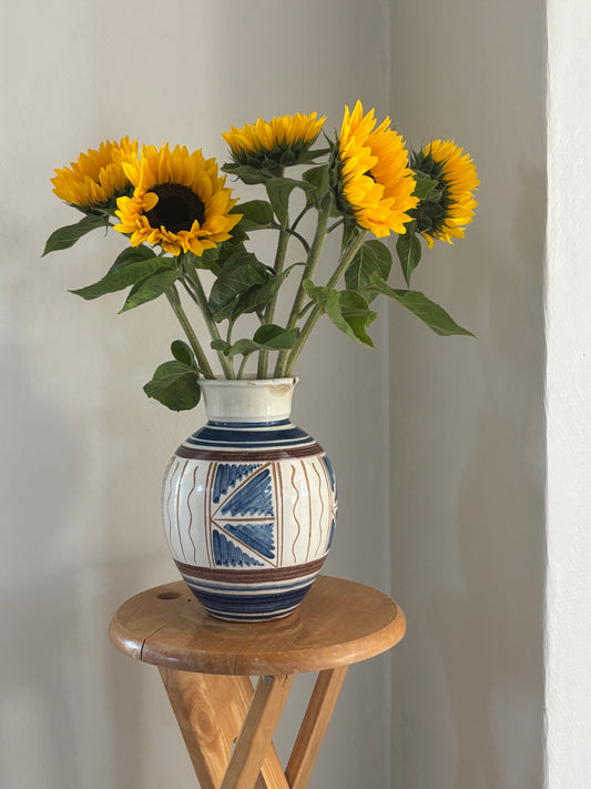 Stor smuk keramik vase
