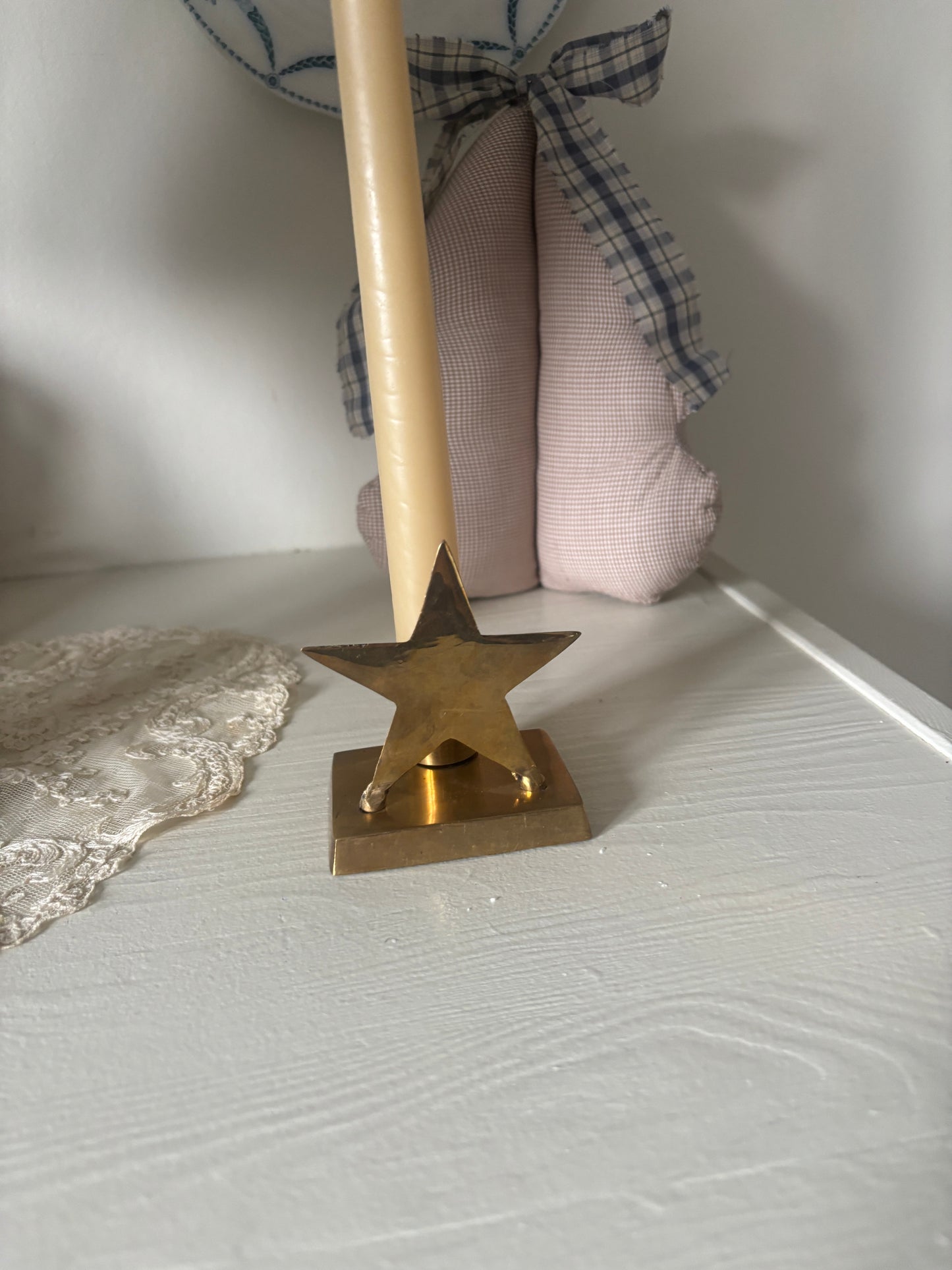 Messing stage til kronelys