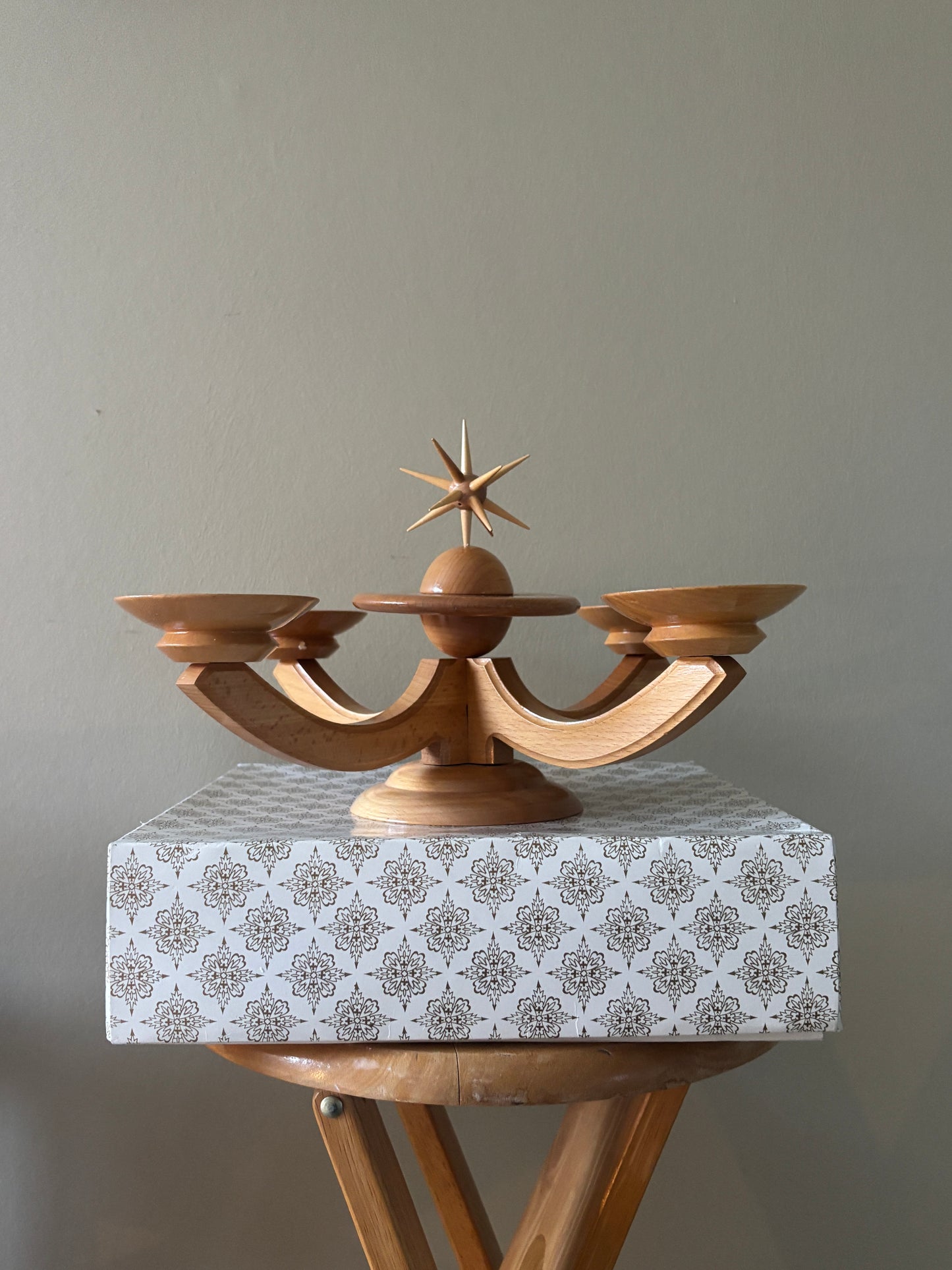 Smuk tysk adventsstage