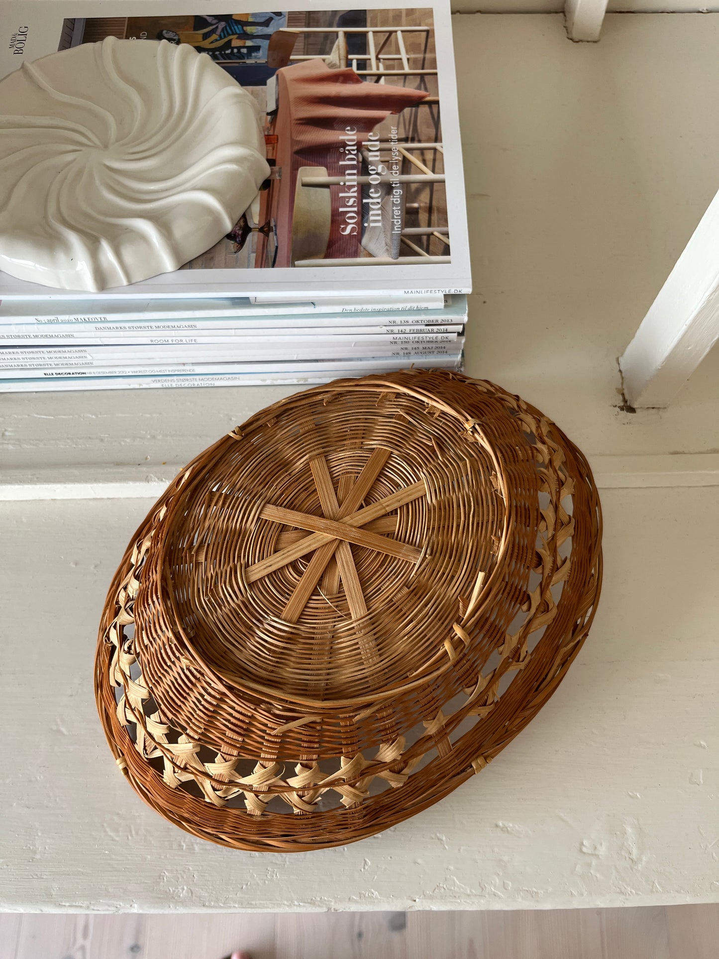 Oval brødkurv